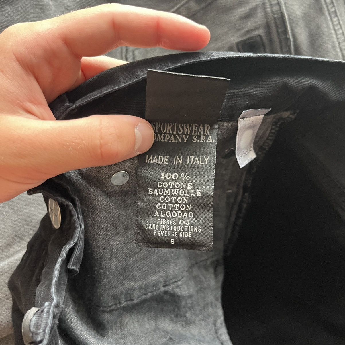 Stone Island Stone Island Jeans Denim Pants Rare S.I. Denims Vintage Size US 34 / EU 50 - 11 Thumbnail