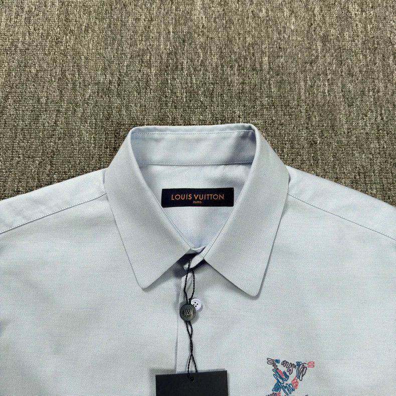 Louis Vuitton Louis Vuitton Floral embroidered shirt 2501-Nextarrow Size US L / EU 52-54 / 3 - 3 Thumbnail