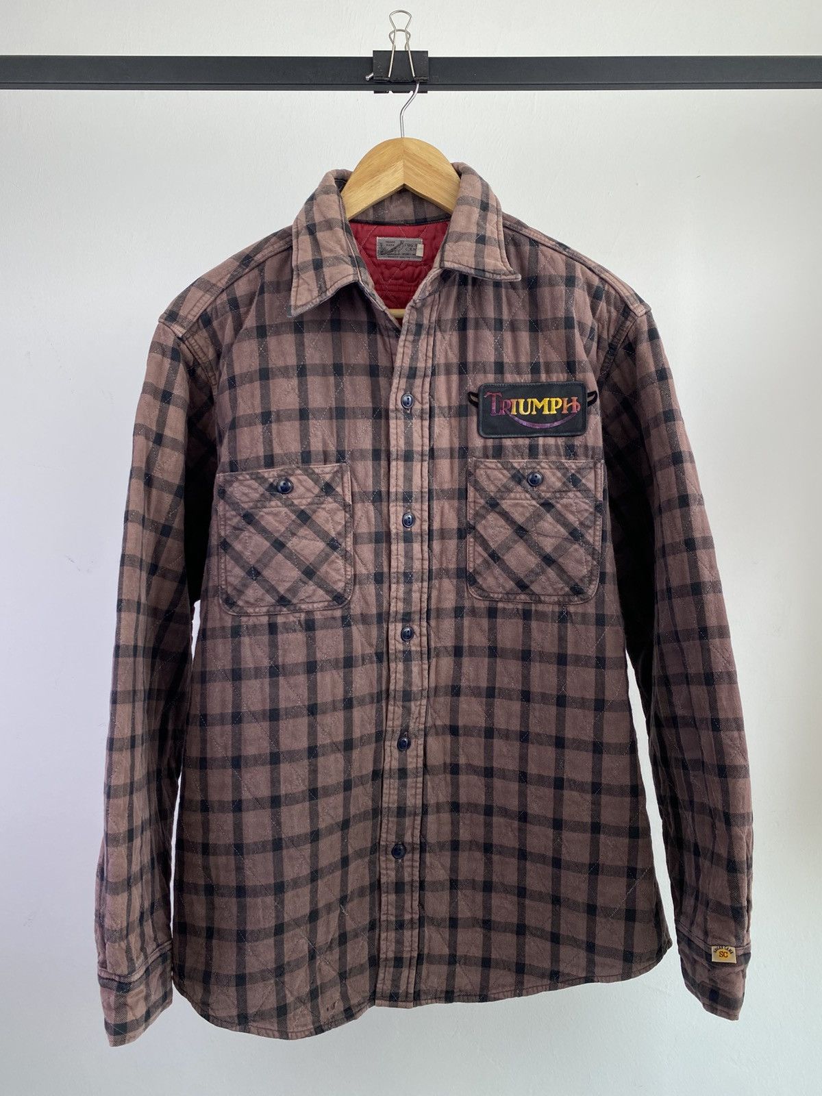 Sugar Cane 90’s Sugarcane by Toyo Enterprise Sunfaded Quilted Flannel Size US L / EU 52-54 / 3 - 1 Thumbnail