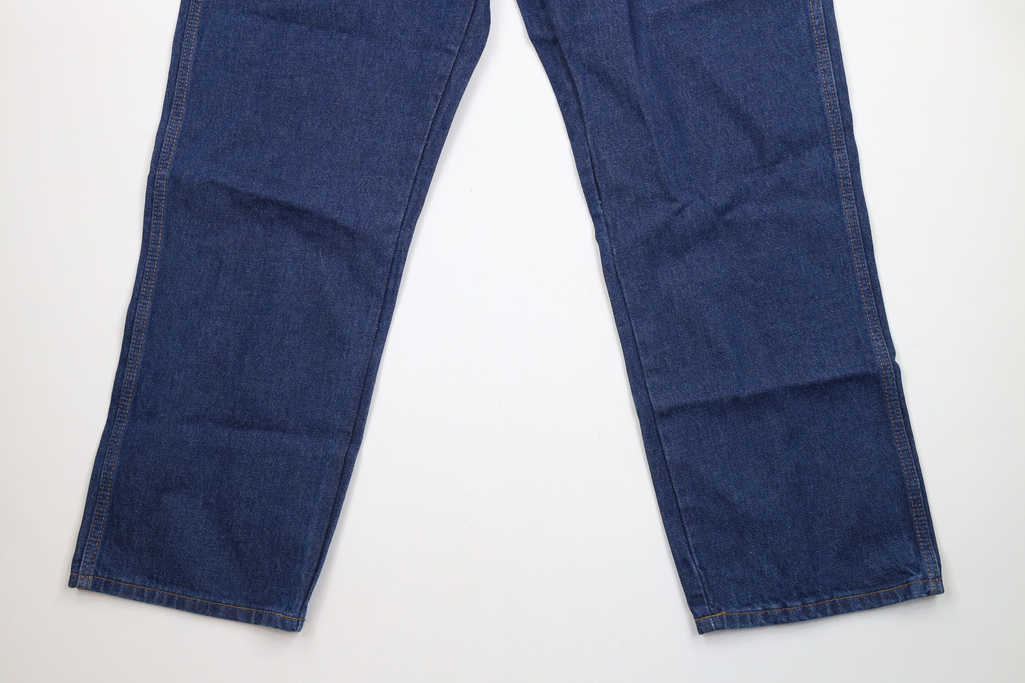 Dickies × Vintage Deadstock Vintage Y2K Dickies Wide Leg Dungaree Denim Jeans Size US 38 / EU 54 - 4 Thumbnail