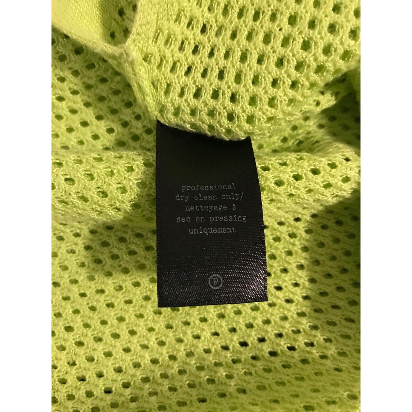 Rag & Bone Rag & Bone Katya Neon Lime Green Long-Sleeve Sweater - Small Size S / US 4 / IT 40 - 9 Thumbnail