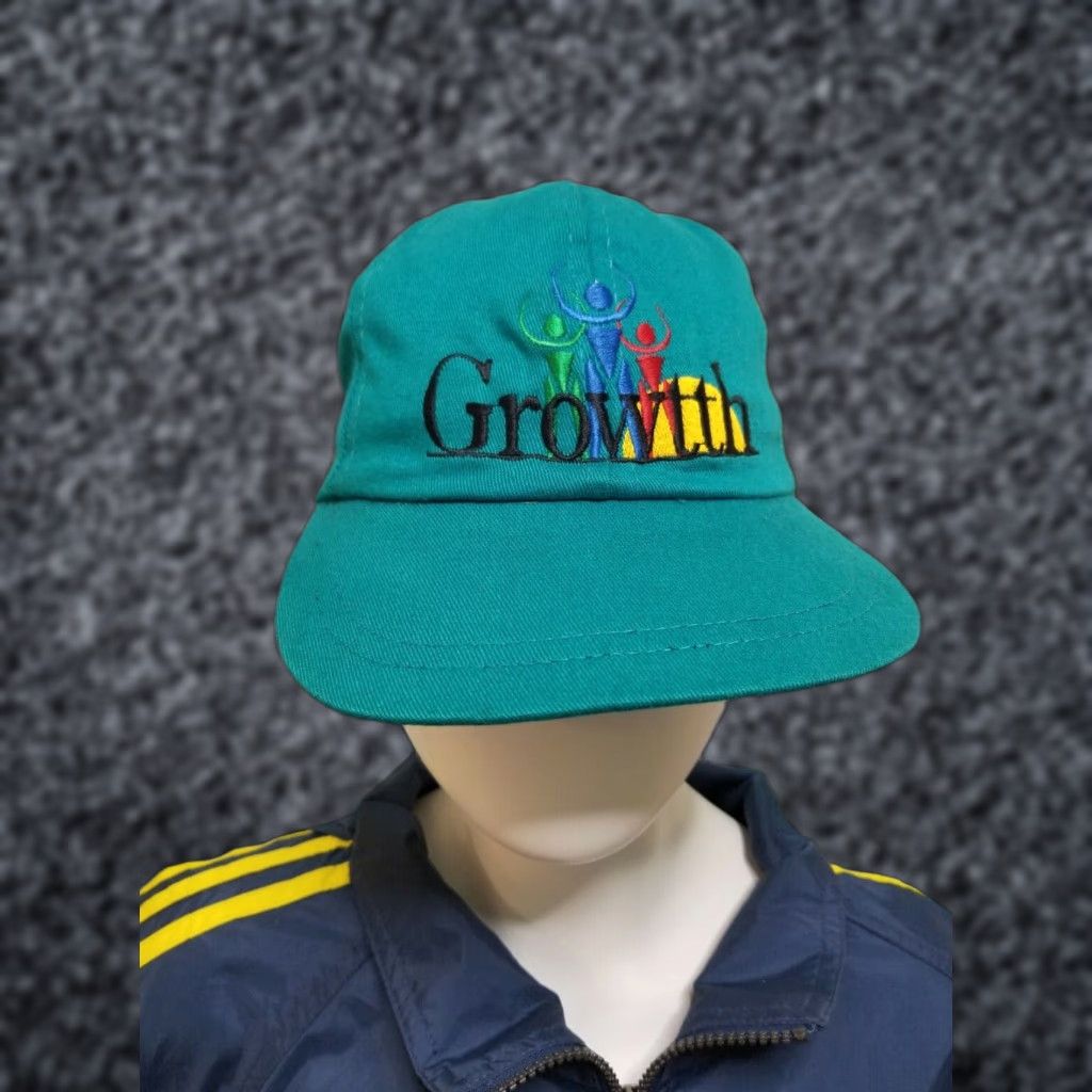 Vintage VINTAGE Merkley Baseball Cap Hat Men Adjustable Cotton Teal 90s Casual Size ONE SIZE - 1 Thumbnail