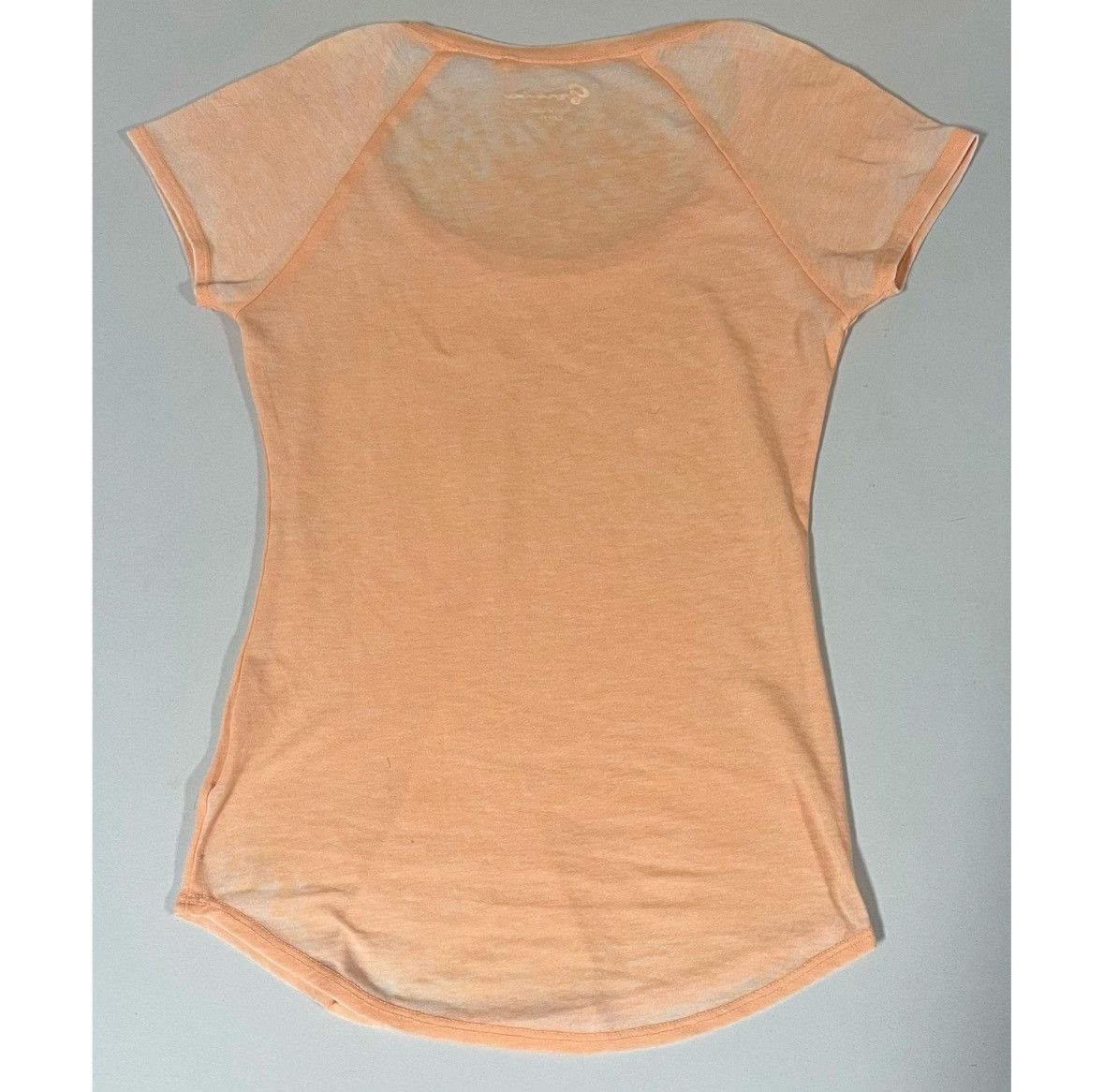 Guess Guess Orange Pastel Burnout T-Shirt Top Blouse Tee Size XS ✨ Size XS / US 0-2 / IT 36-38 - 4 Thumbnail