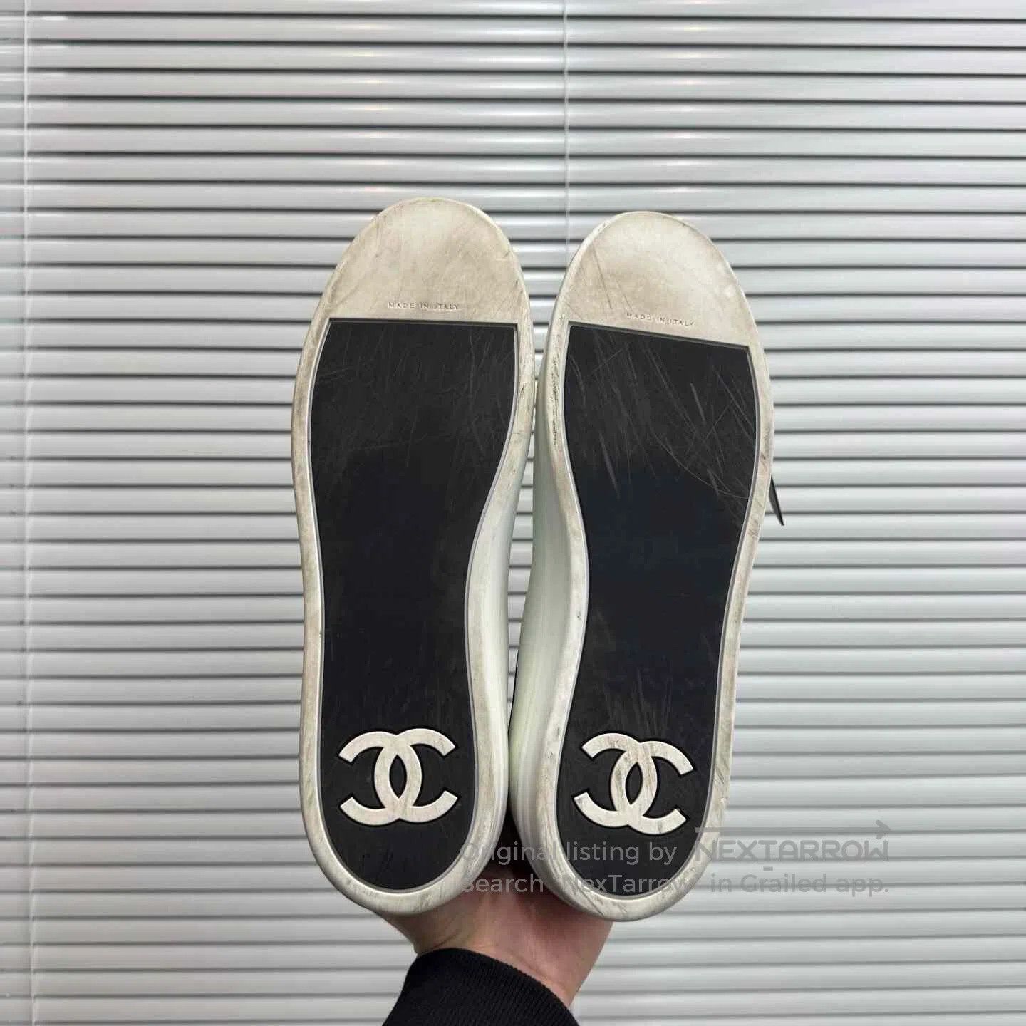 Chanel Chanel Black White Casual Sneakers. Size US 9 / EU 42 - 2 Thumbnail