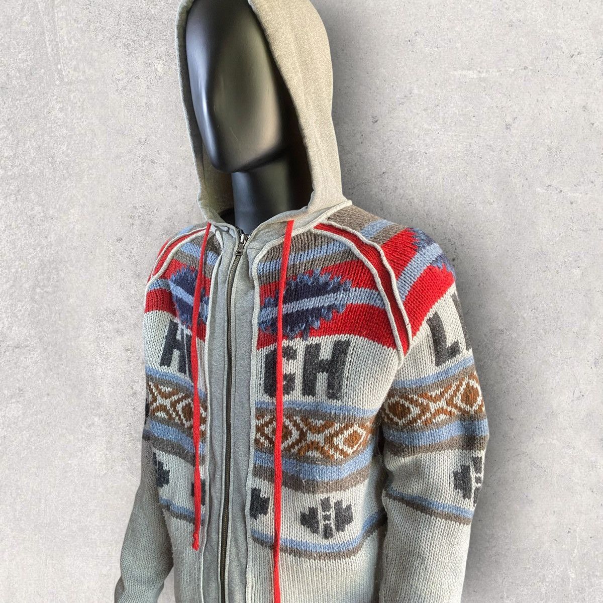 Dolce & Gabbana D&G AW04 High Eagle Wool Hoodie Size US M / EU 48-50 / 2 - 4 Thumbnail