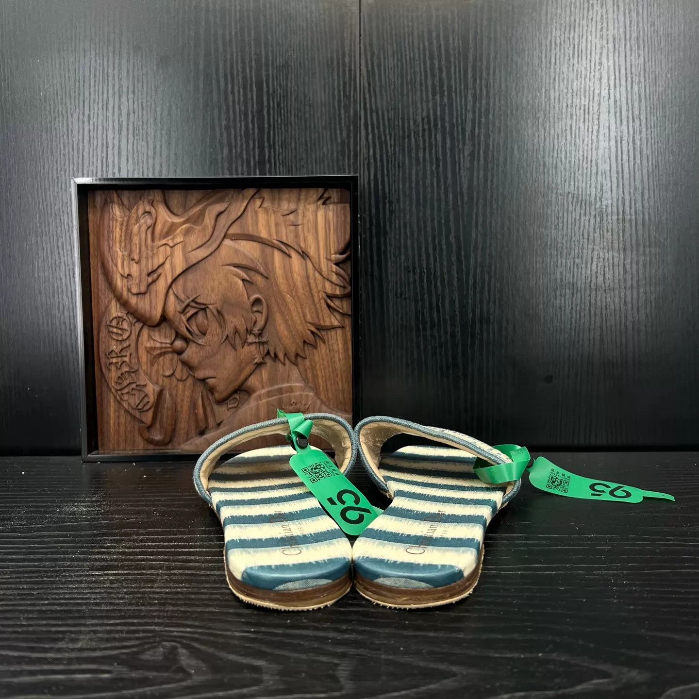 Dior Dior Dway Deep Ocean Blue Slippers 37 EU Size US 6.5 / IT 36.5 - 7 Thumbnail