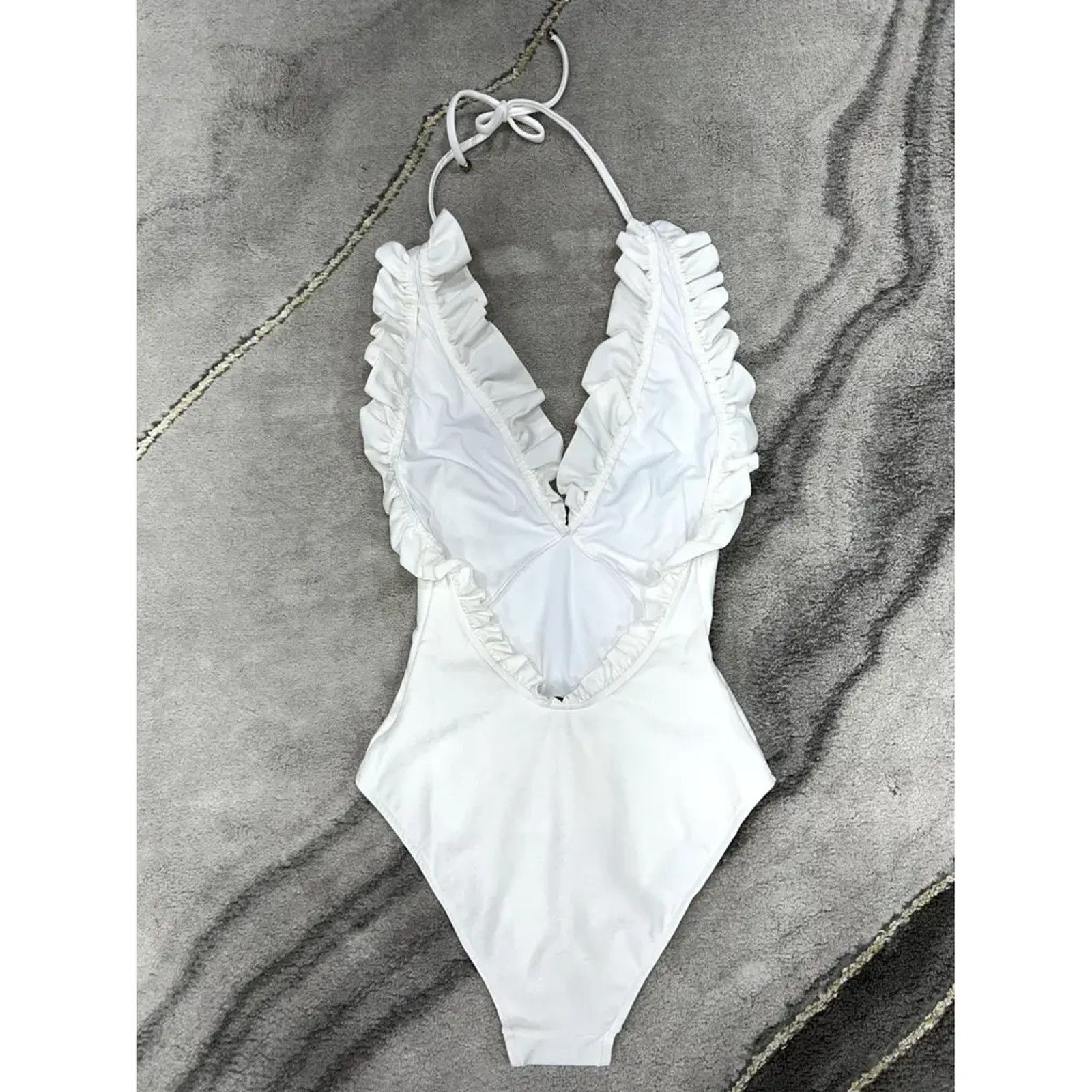 Chanel Chanel 23S Ruffle One Piece Swimsuit Runway Bathingsuit 42 Size M / US 6-8 / IT 42-44 - 7 Thumbnail