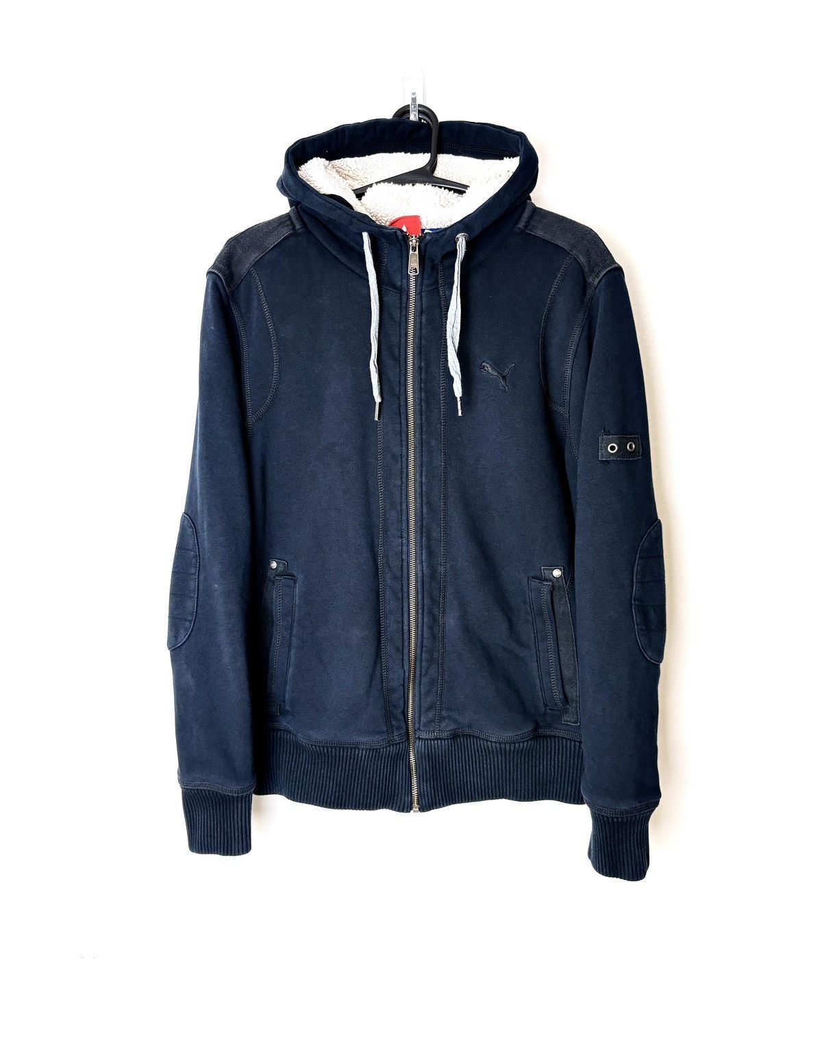 Puma Puma Sherpa-Lined Zip Hoodie Jacket Size US S / EU 44-46 / 1 - 1 Thumbnail