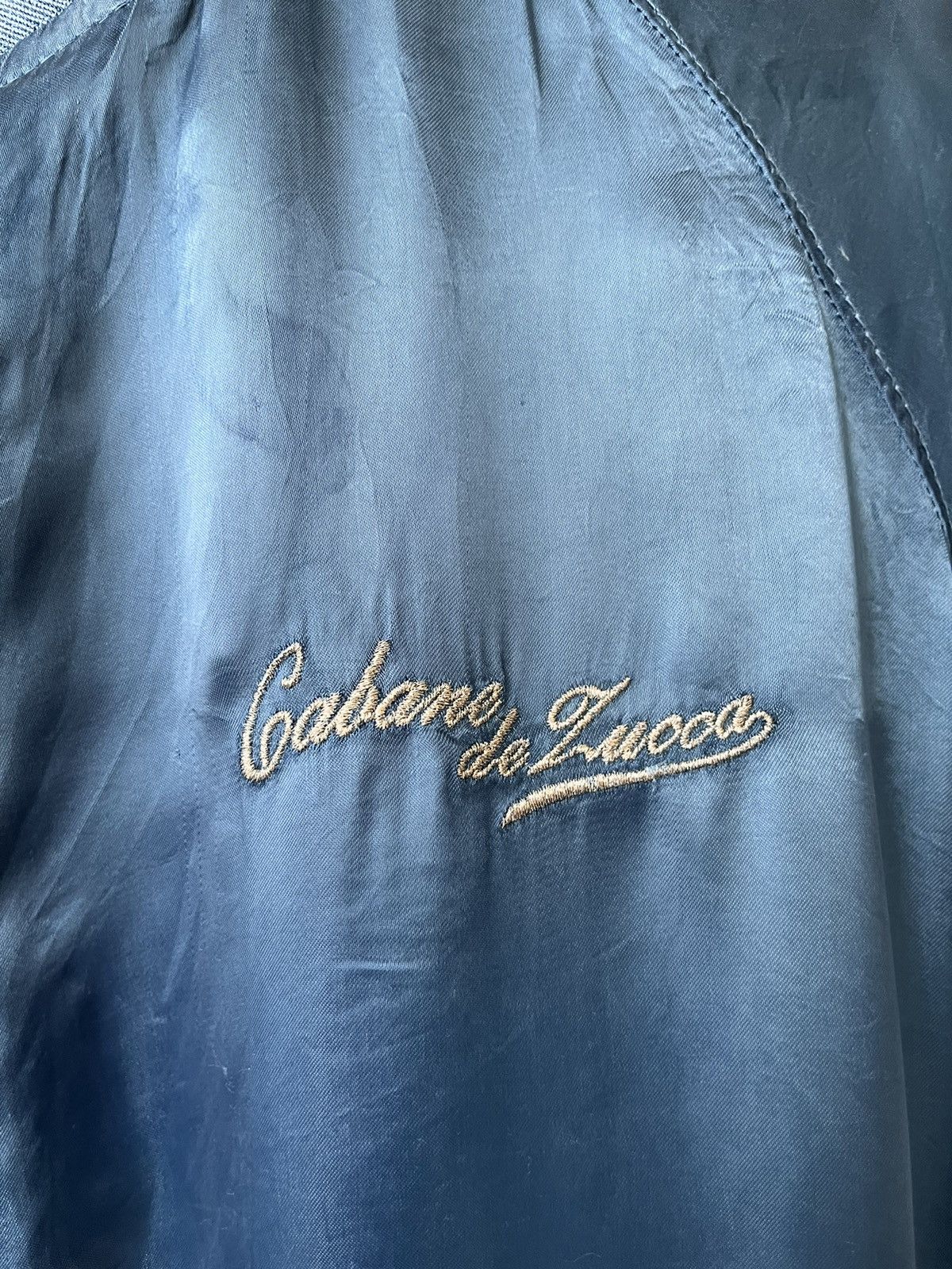 CABANE de ZUCCa Issey Miyake Cabane De Zucca Embroidered Rayon Bomber Jacker Size M / US 6-8 / IT 42-44 - 4 Thumbnail
