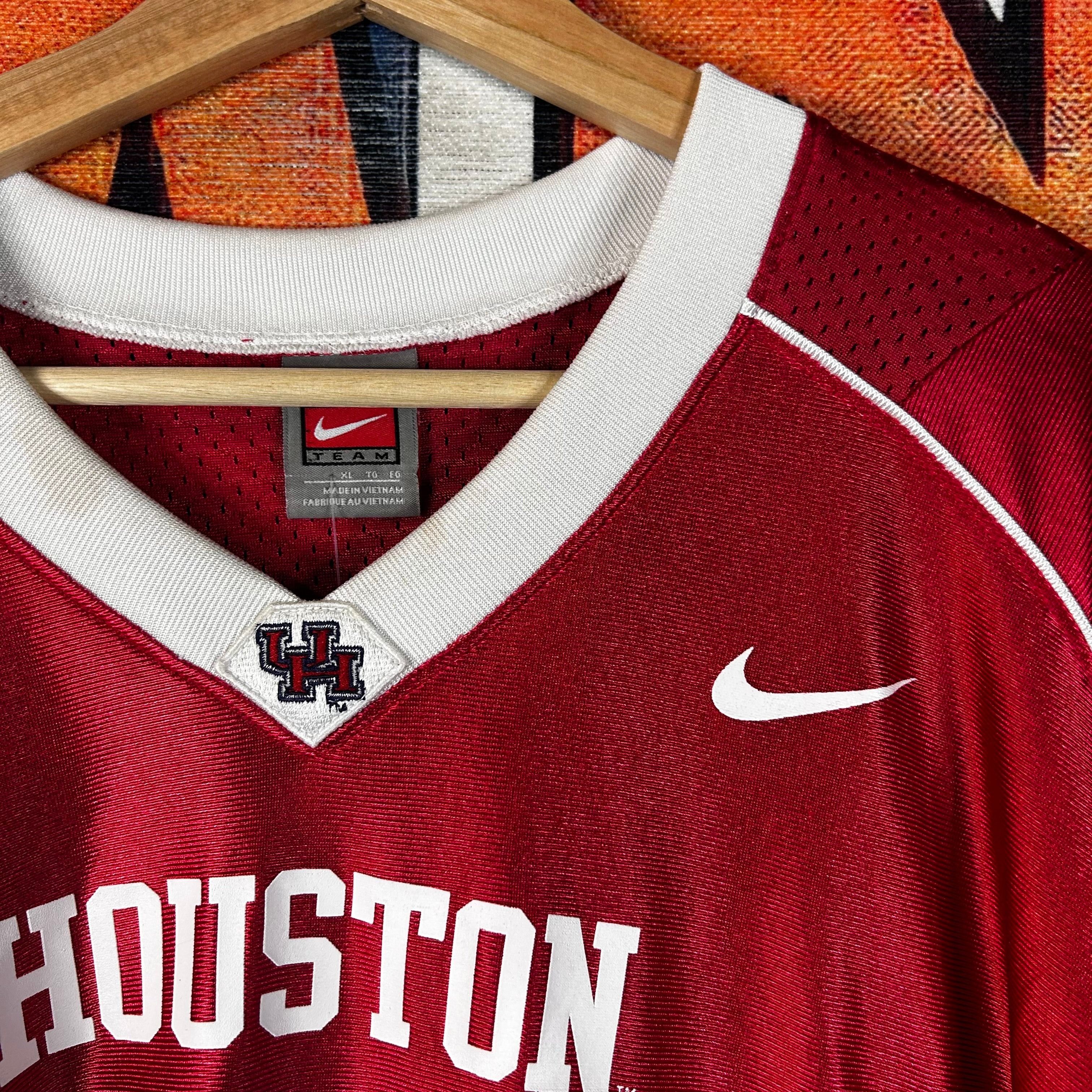 Vintage Y2K Nike Unoversity of Houston Cougars Jersey Number 7 2XL Size US XXL / EU 58 / 5 - 4 Thumbnail