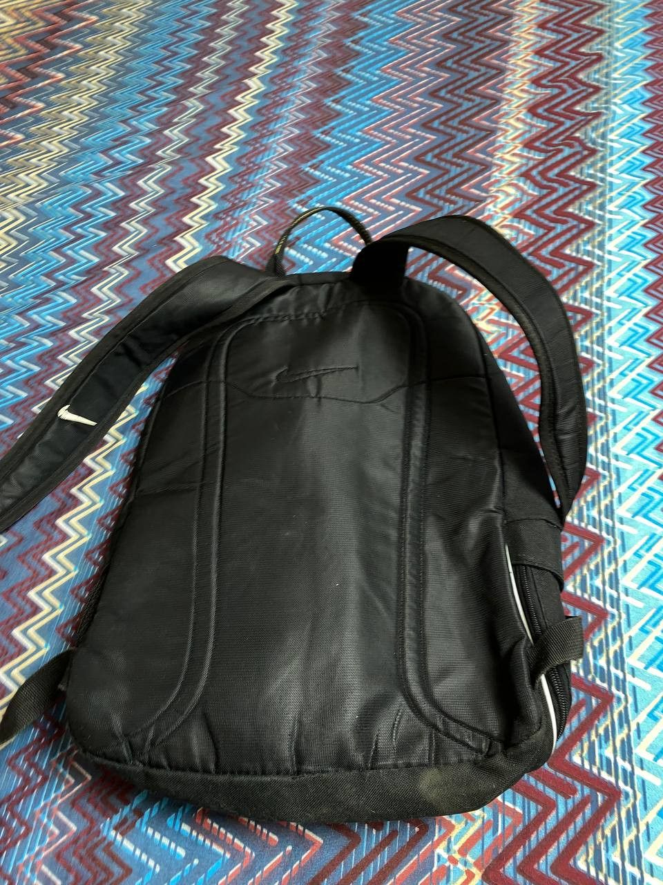 Nike Backpacks Vintage Nike big logo black streetwear Y2K Size ONE SIZE - 17 Thumbnail