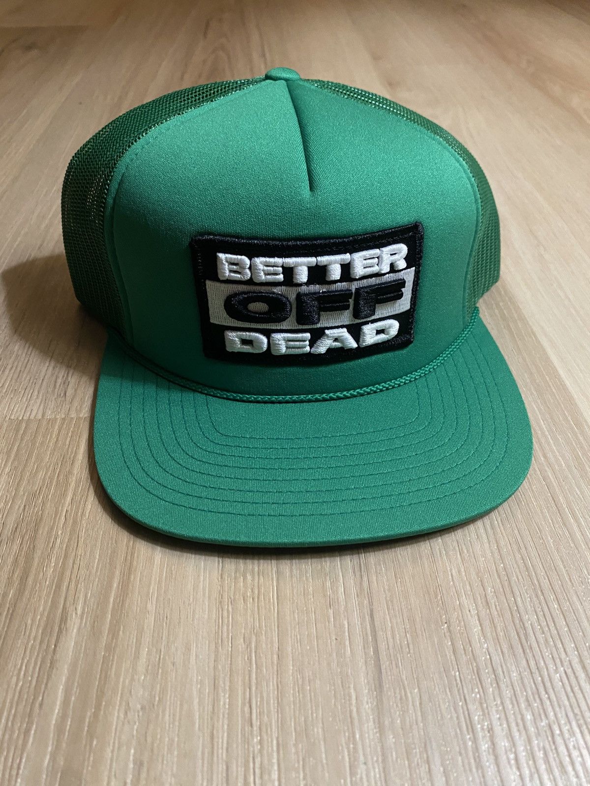 Flatbush Zombies FLATBUSH ZOMBIES BETTER OFF DEAD PATCHED TRUCKER CAP Size ONE SIZE - 6 Thumbnail