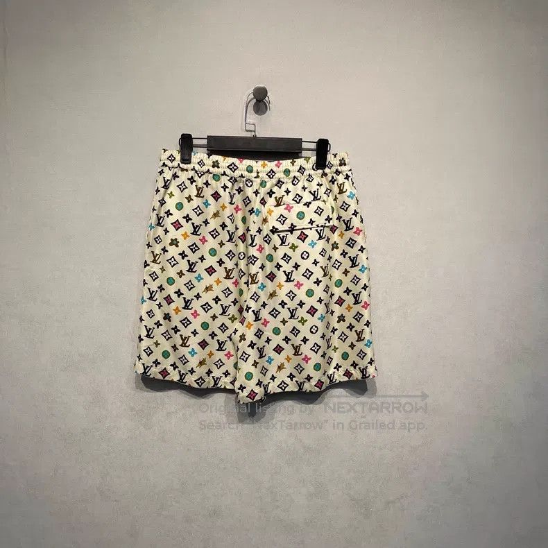 Louis Vuitton Louis Vuitton size US 48 Color logo printed shorts Size US 32 / EU 48 - 3 Thumbnail