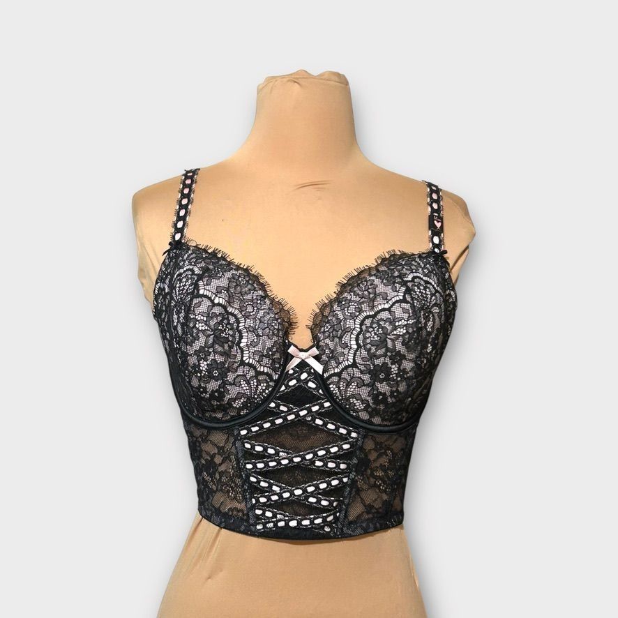 Victoria's Secret NWT Victoria’s Secret Dream Angels Bra M DD Valentine's Day Size ONE SIZE - 2 Thumbnail