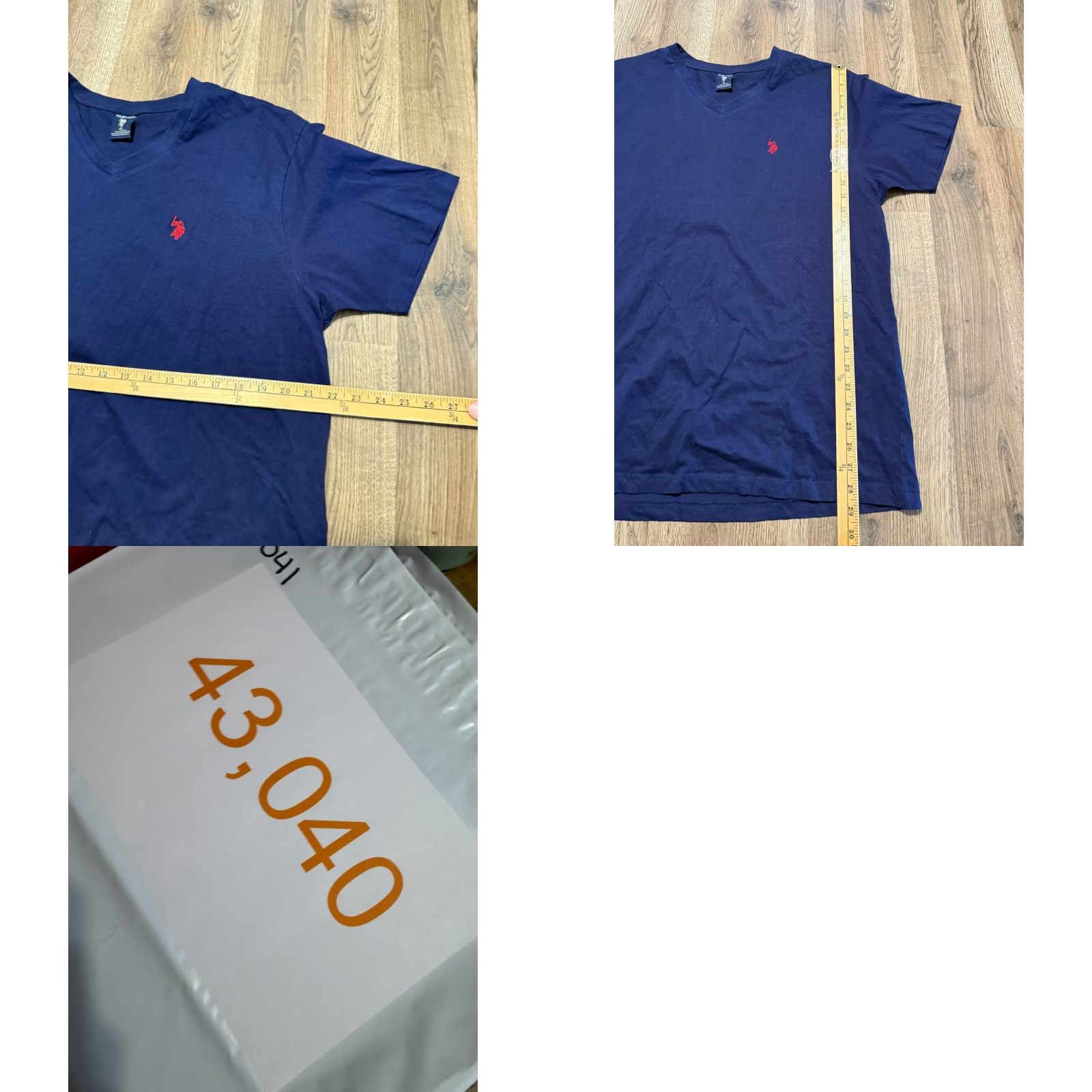Vintage US Polo Assn Shirt Men XL Blue Short Sleeve V-Neck Logo Casual Size US XL / EU 56 / 4 - 8 Thumbnail