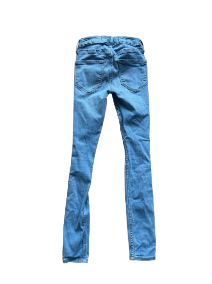 Aeropostale Aeropostale Women’s Skinny Size 000 Distressed Y2K Stretch Size 22" - 2 Thumbnail