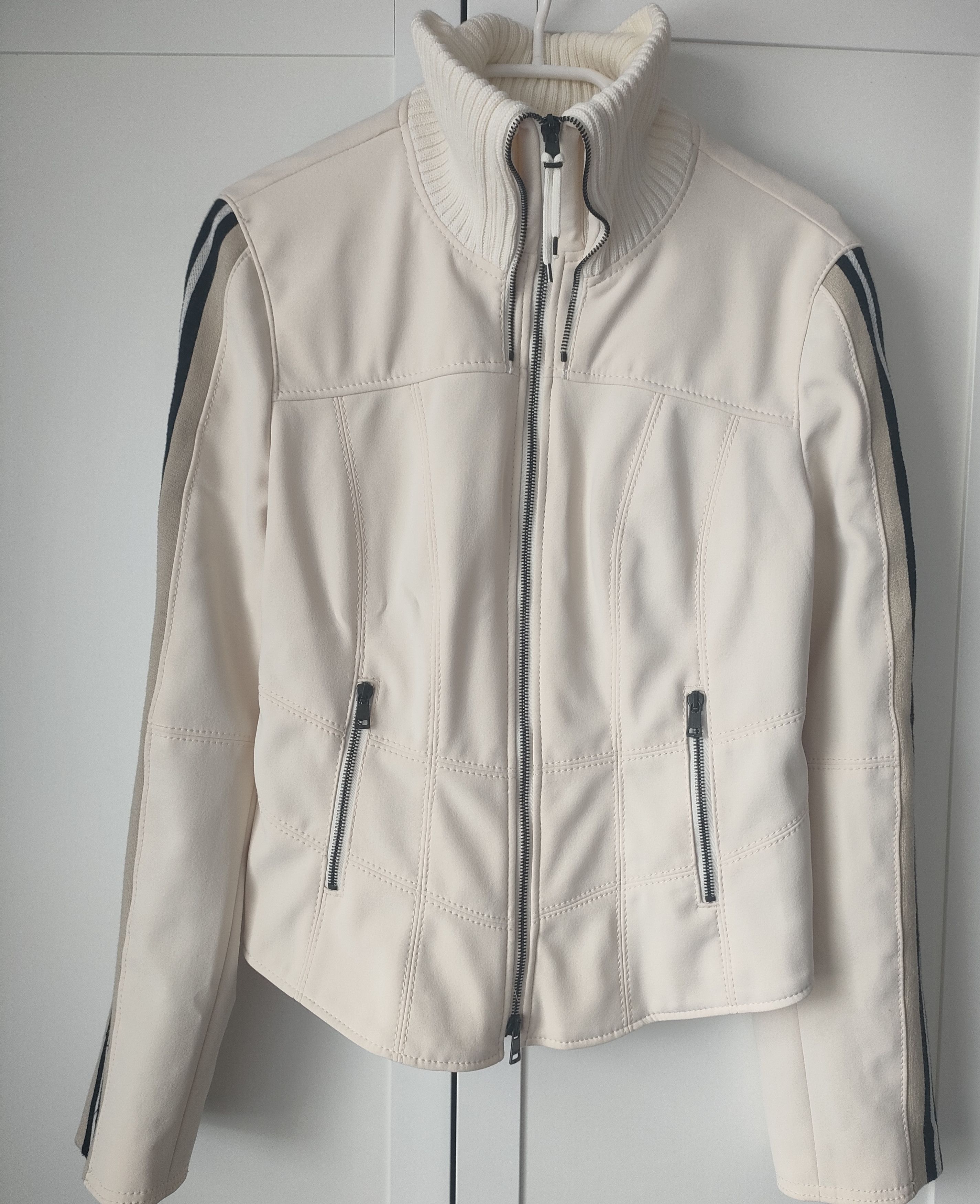 Other Marc Cain women's cream jacket blazers S International Size S / US 4 / IT 40 - 1 Thumbnail