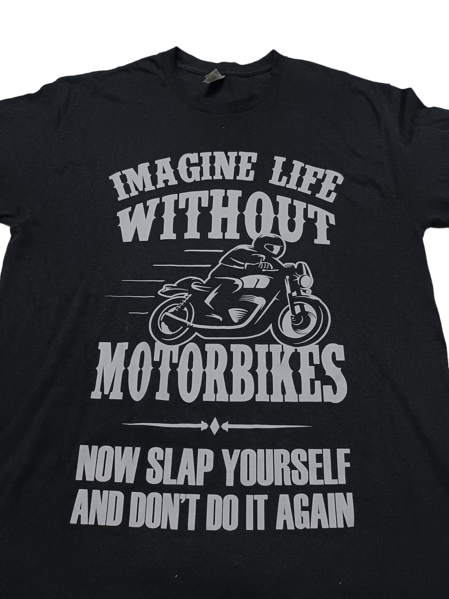 Gildan GILDAN HUMOR MOTOBIKE BIGLOGO TEE HEAVY COTTON Size US L / EU 52-54 / 3 - 2 Thumbnail
