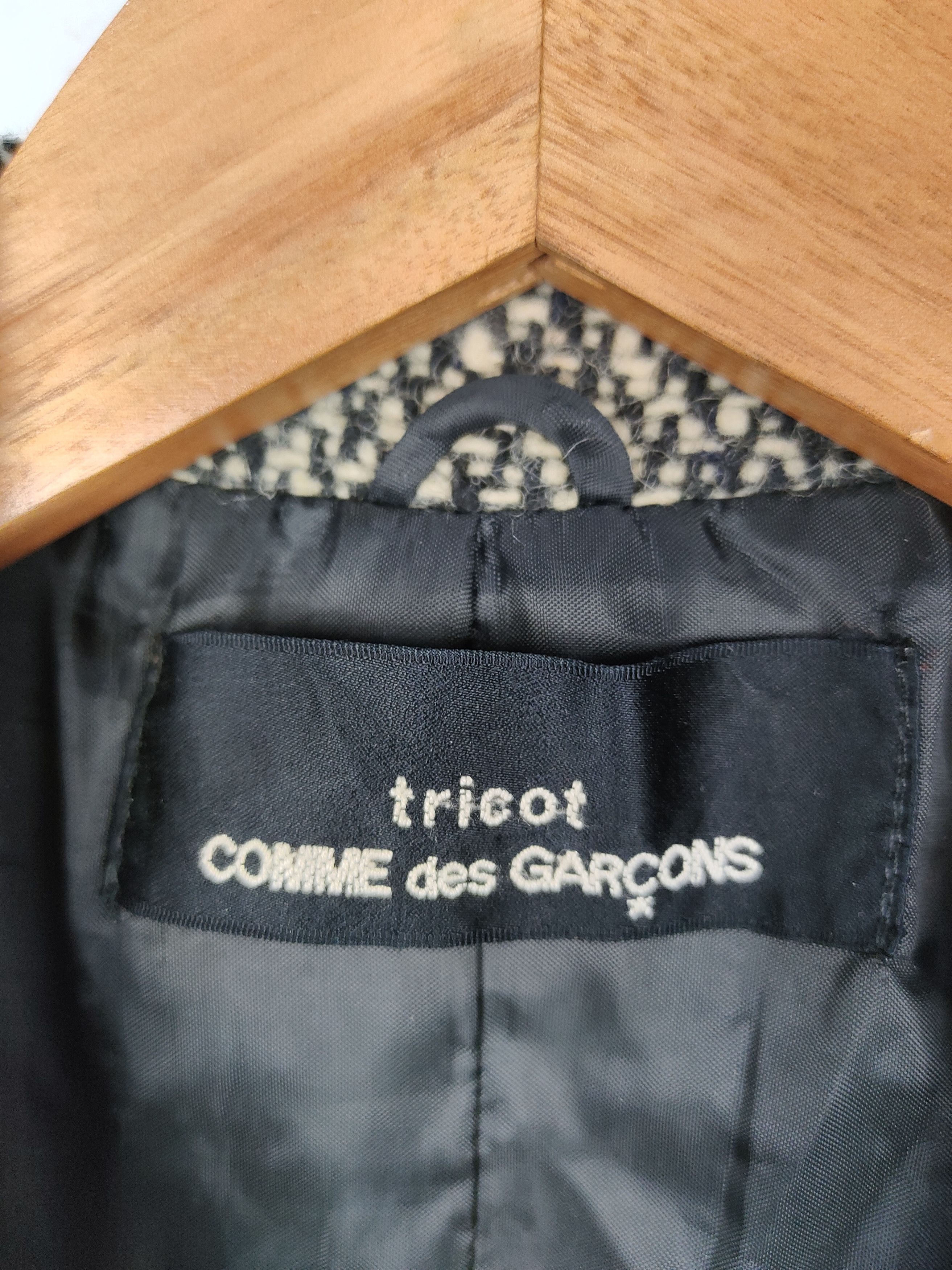 Comme des Garcons × Vintage Tricot Comme des Garçons AD1990 Double Breast Jacket Size US M / EU 48-50 / 2 - 4 Thumbnail