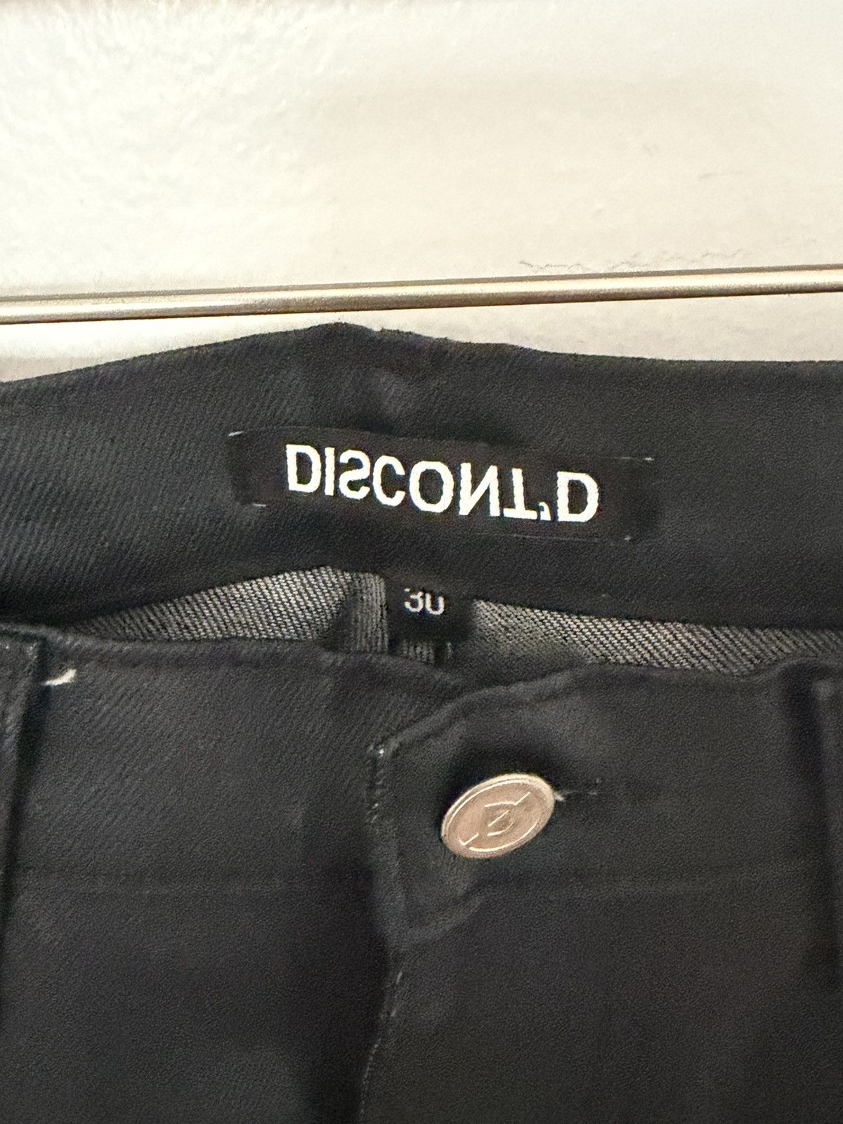 basketcase gallery Discontd Black Wax Denim Size US 30 / EU 46 - 2 Thumbnail