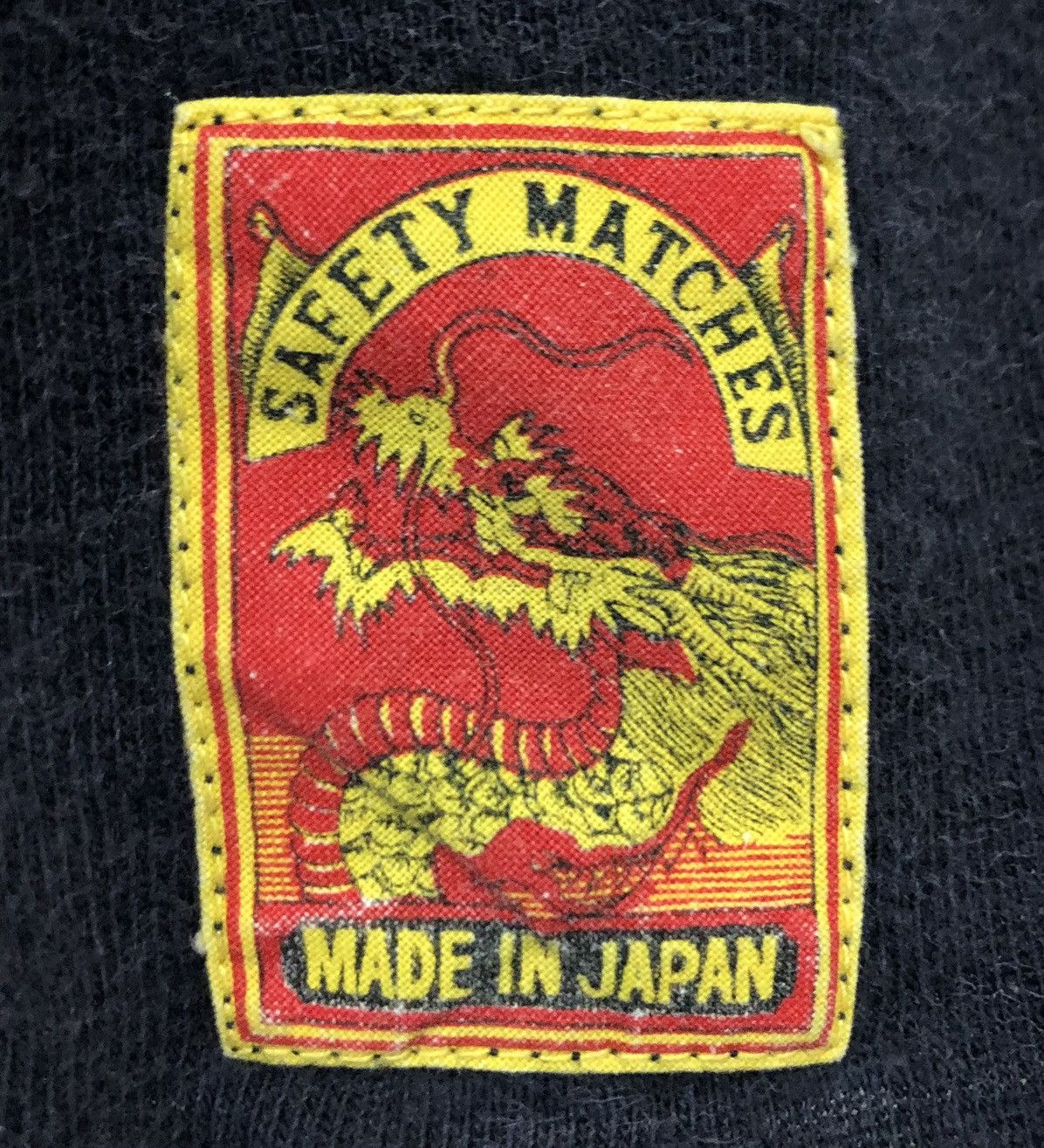Japanese Brand Vintage Match Label Safety Matches Made In Japan T-Shirt Size US M / EU 48-50 / 2 - 6 Thumbnail