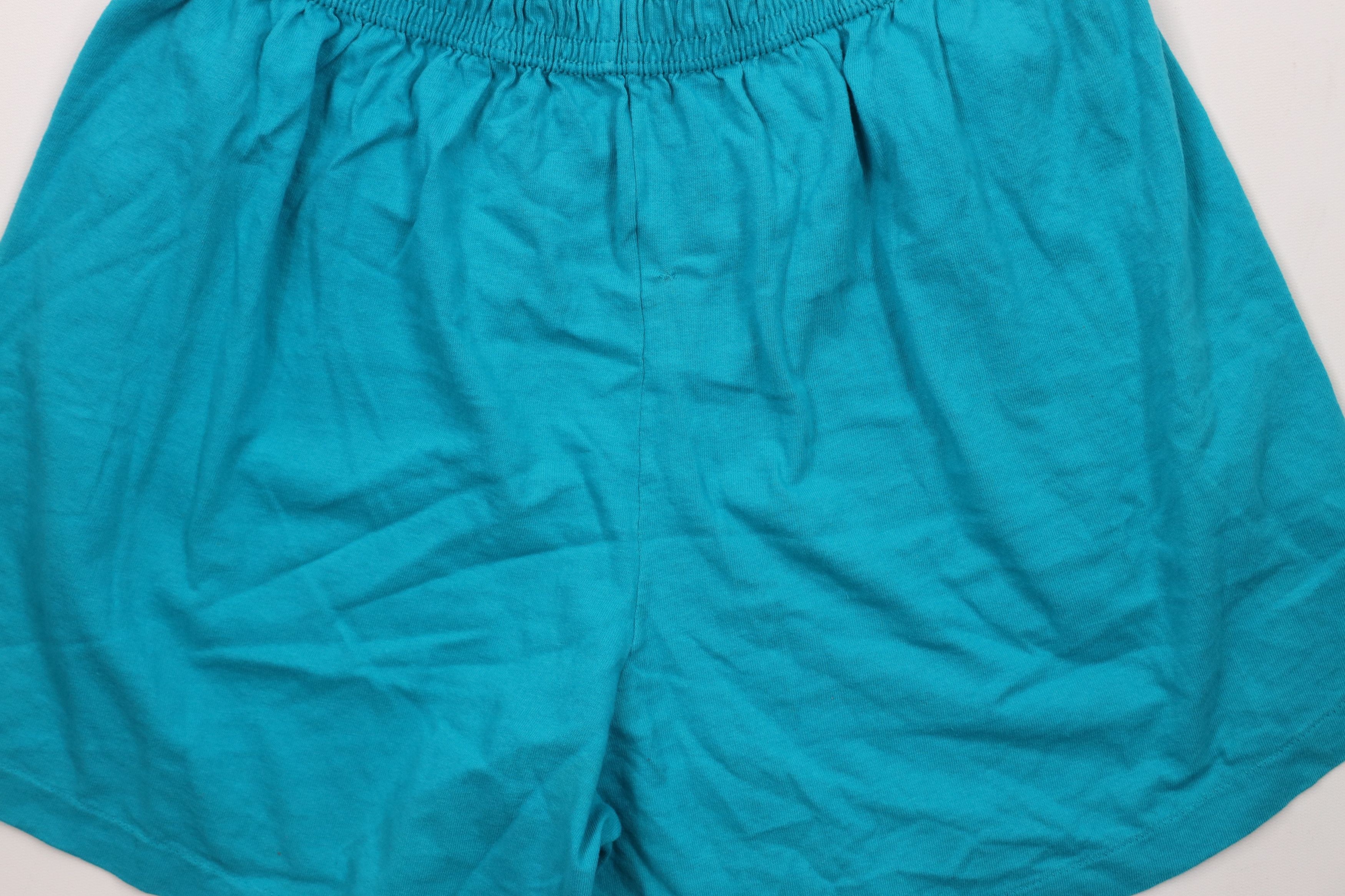 Vintage Vintage 90s Streetwear Above Knee Shorts Cotton Teal USA Size US 36 / EU 52 - 10 Thumbnail