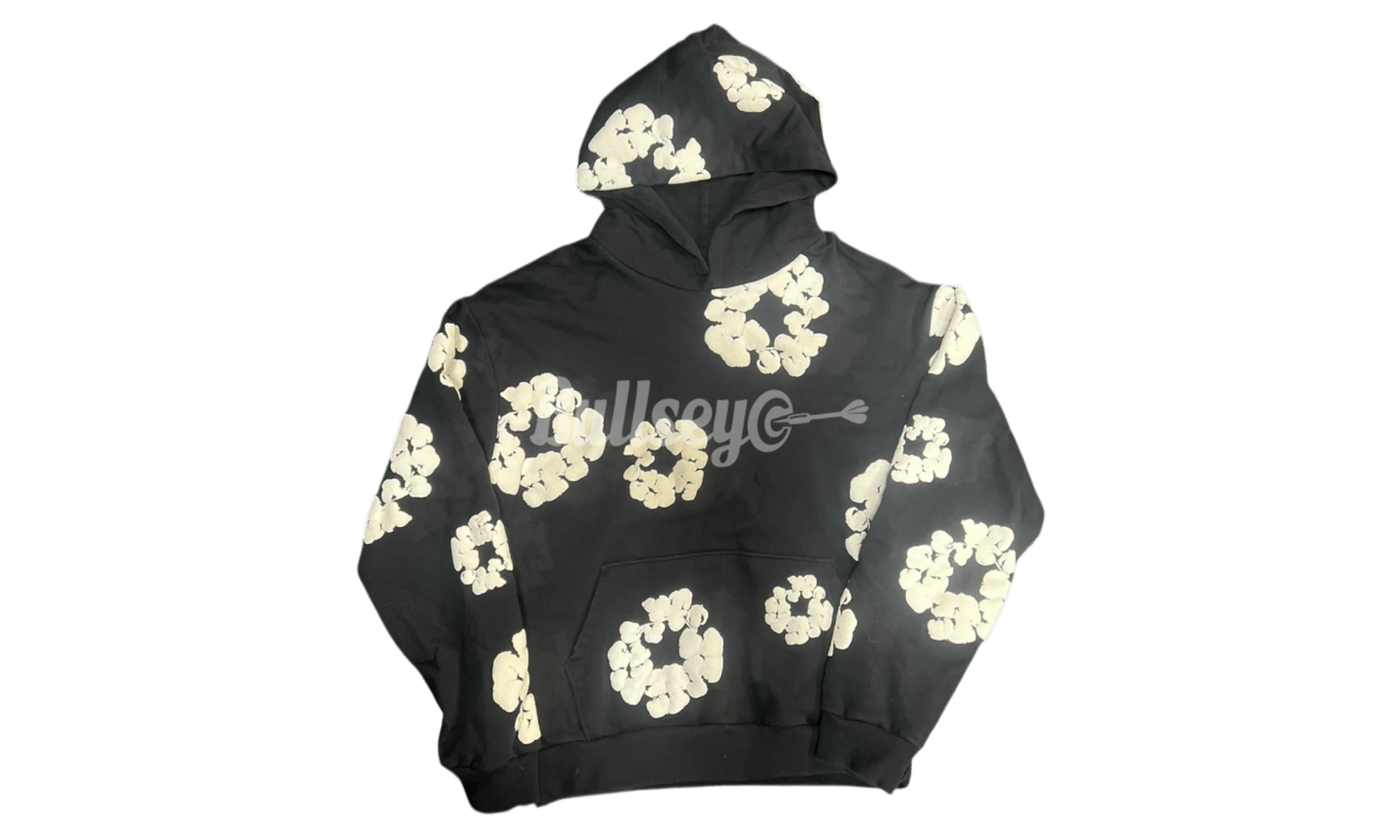 DENIM TEARS The Cotton Wreath Black Hoodie (PreOwned) Size US L / EU 52-54 / 3 - 1 Thumbnail