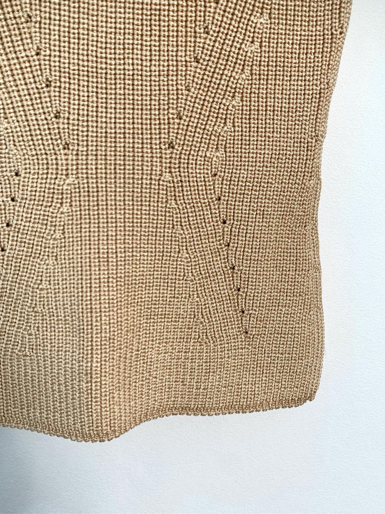Fendi Fendi Brown Short Sleeve Knit Top (Size 38) Size XS / US 0-2 / IT 36-38 - 5 Thumbnail