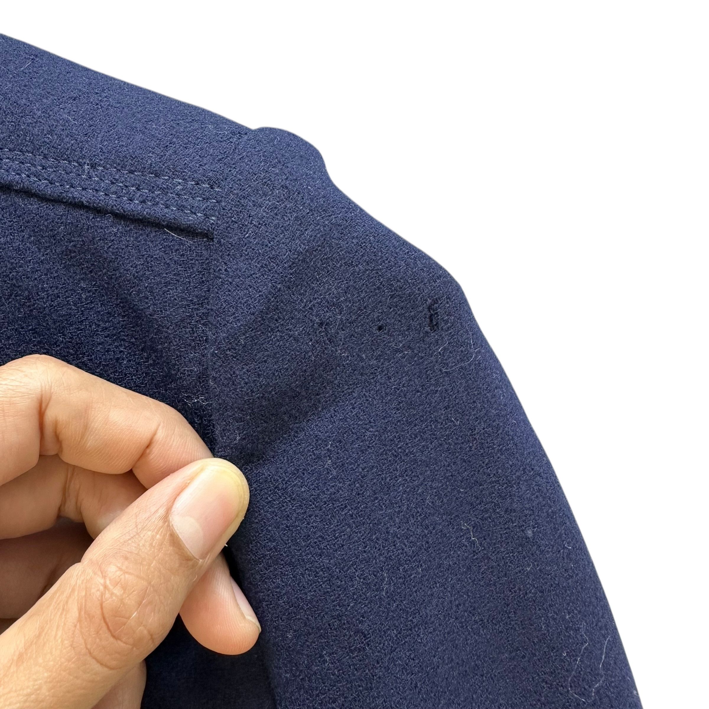 Japanese Brand 90’s JOHN J HILTON Blue Wool Formal Jacket #A64-1544 Size S / US 4 / IT 40 - 6 Thumbnail