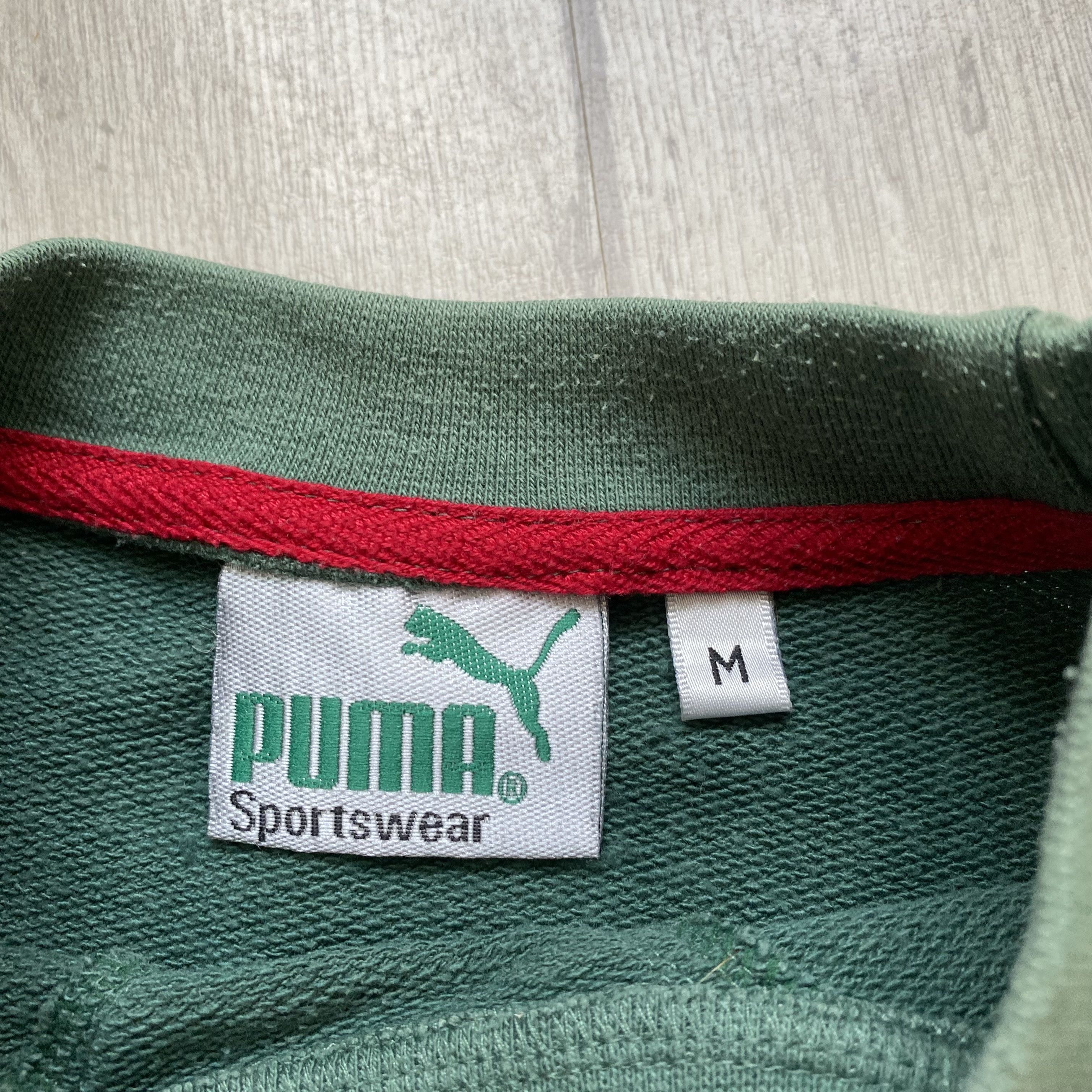 Puma Vintage 80s Puma Faded sweatshirt crewneck small logo Size US M / EU 48-50 / 2 - 9 Thumbnail