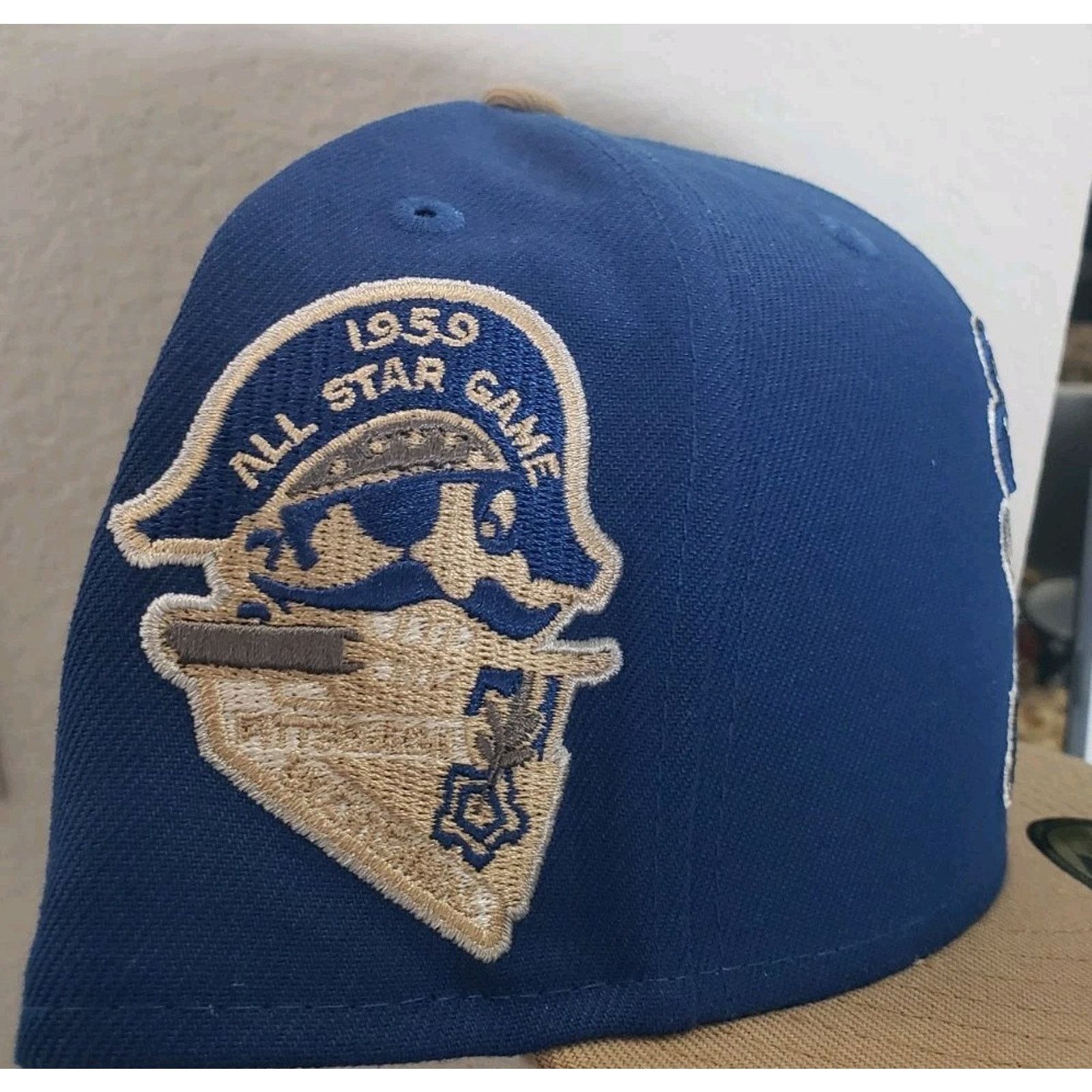 New Era Pittsburgh Pirates Hat 1959 ASG Blue 59Fifty Size 8 New Era Size ONE SIZE - 2 Thumbnail