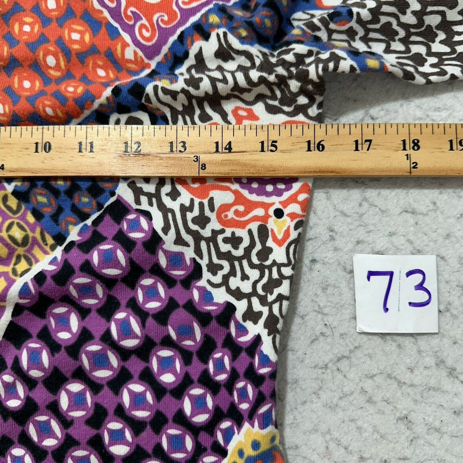 Other Harold's XS Patchwork Button Down Cardigan Sweater Size XS / US 0-2 / IT 36-38 - 7 Thumbnail