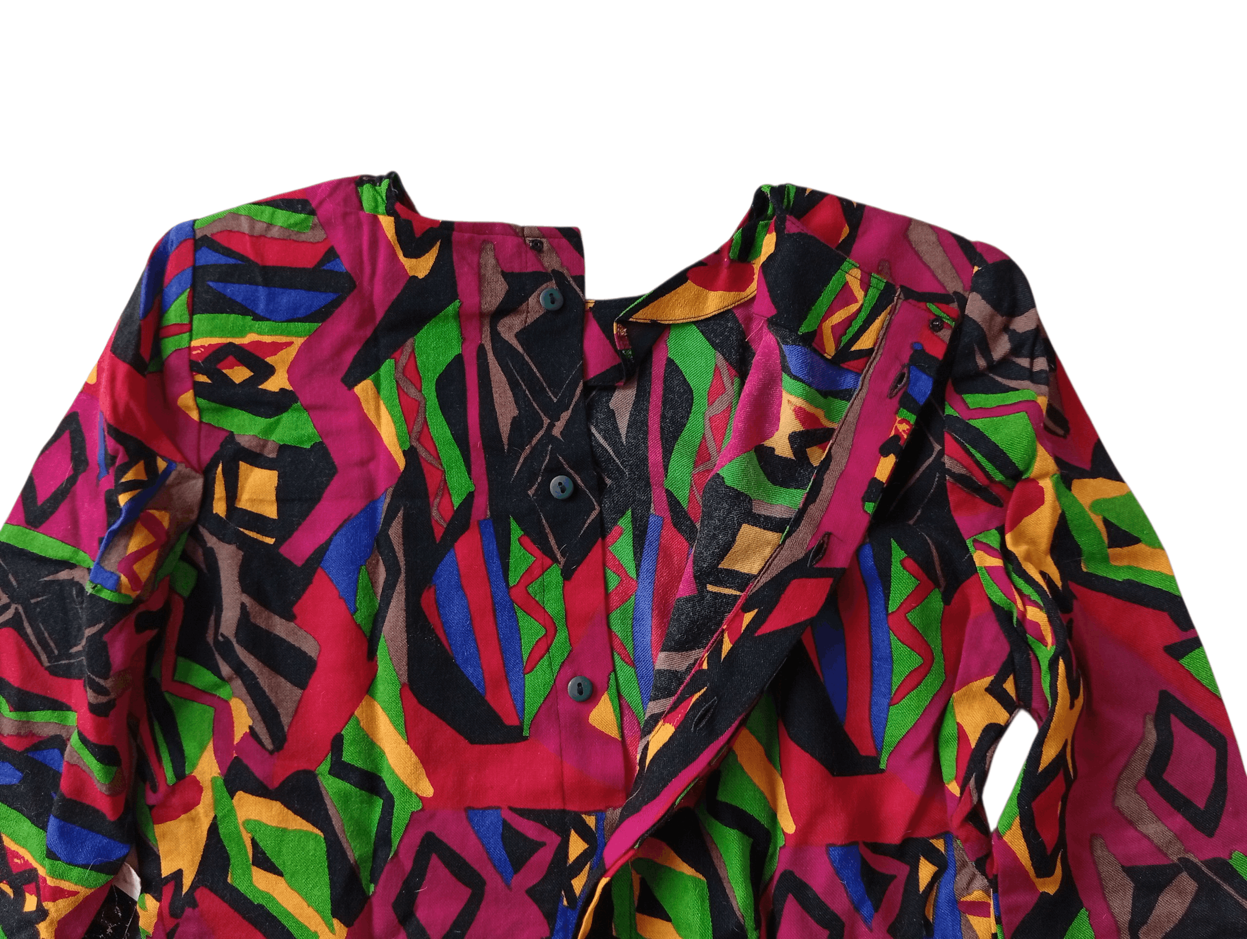 Jean-Louis Scherrer Jean Louis Scherrer boutique wool abstract Size M / US 6-8 / IT 42-44 - 5 Thumbnail