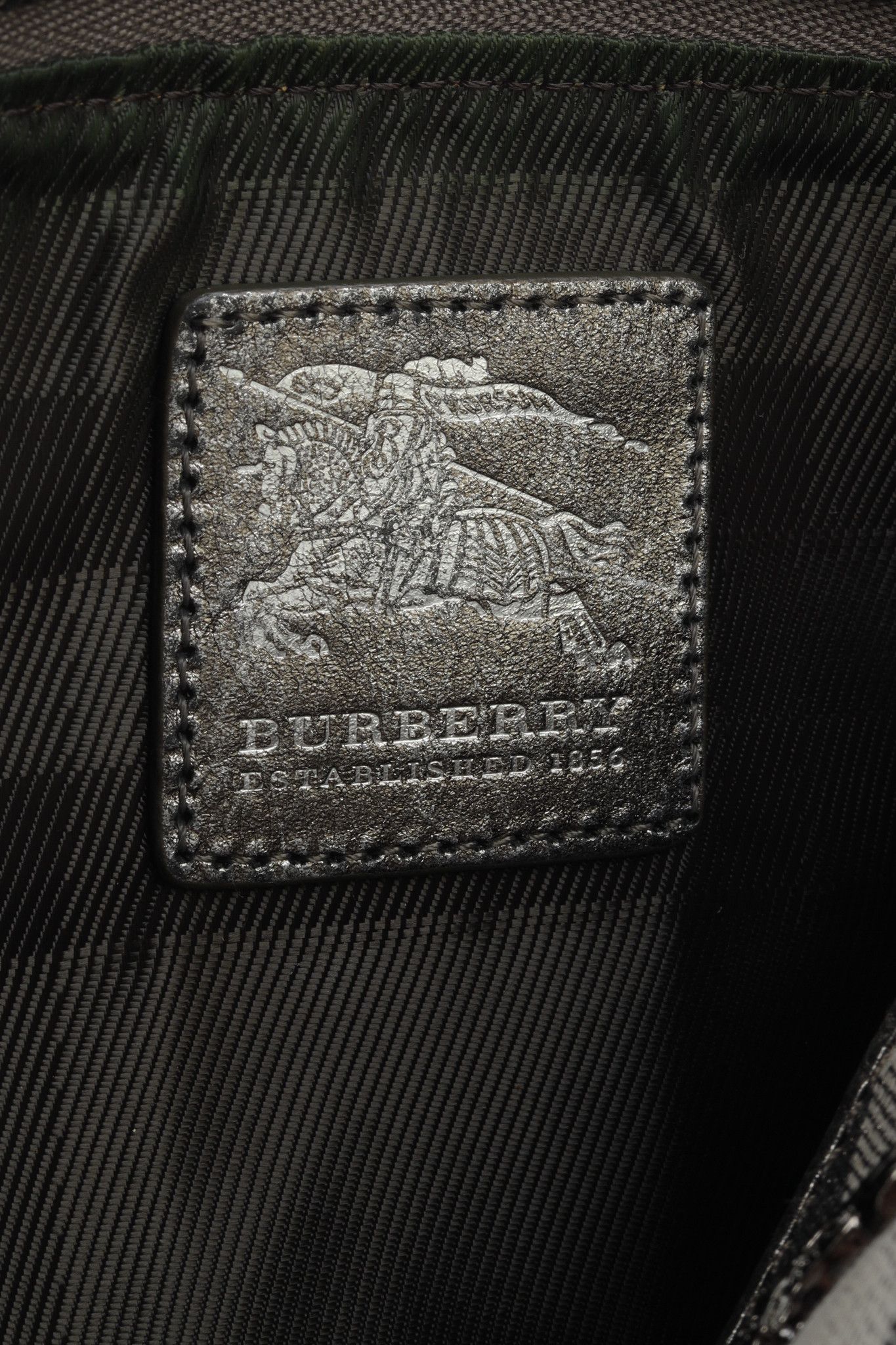 Burberry Burberry Check Grey Shimmer Travel Pouch Size ONE SIZE - 10 Thumbnail