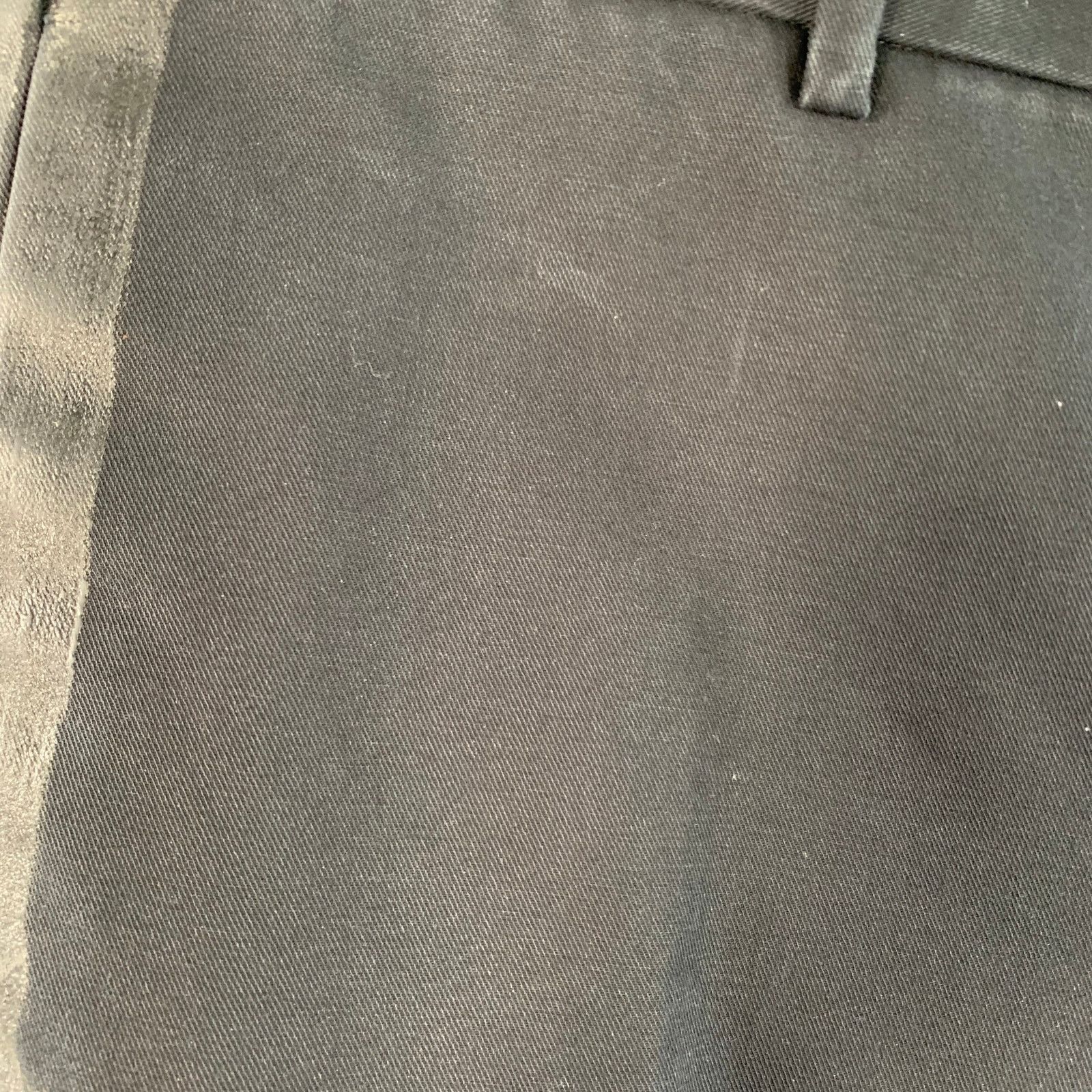 Maison Margiela MAISON MARTIN MARGIELA Black Cotton Front Button Fly Pants Size US 36 / EU 52 - 6 Thumbnail