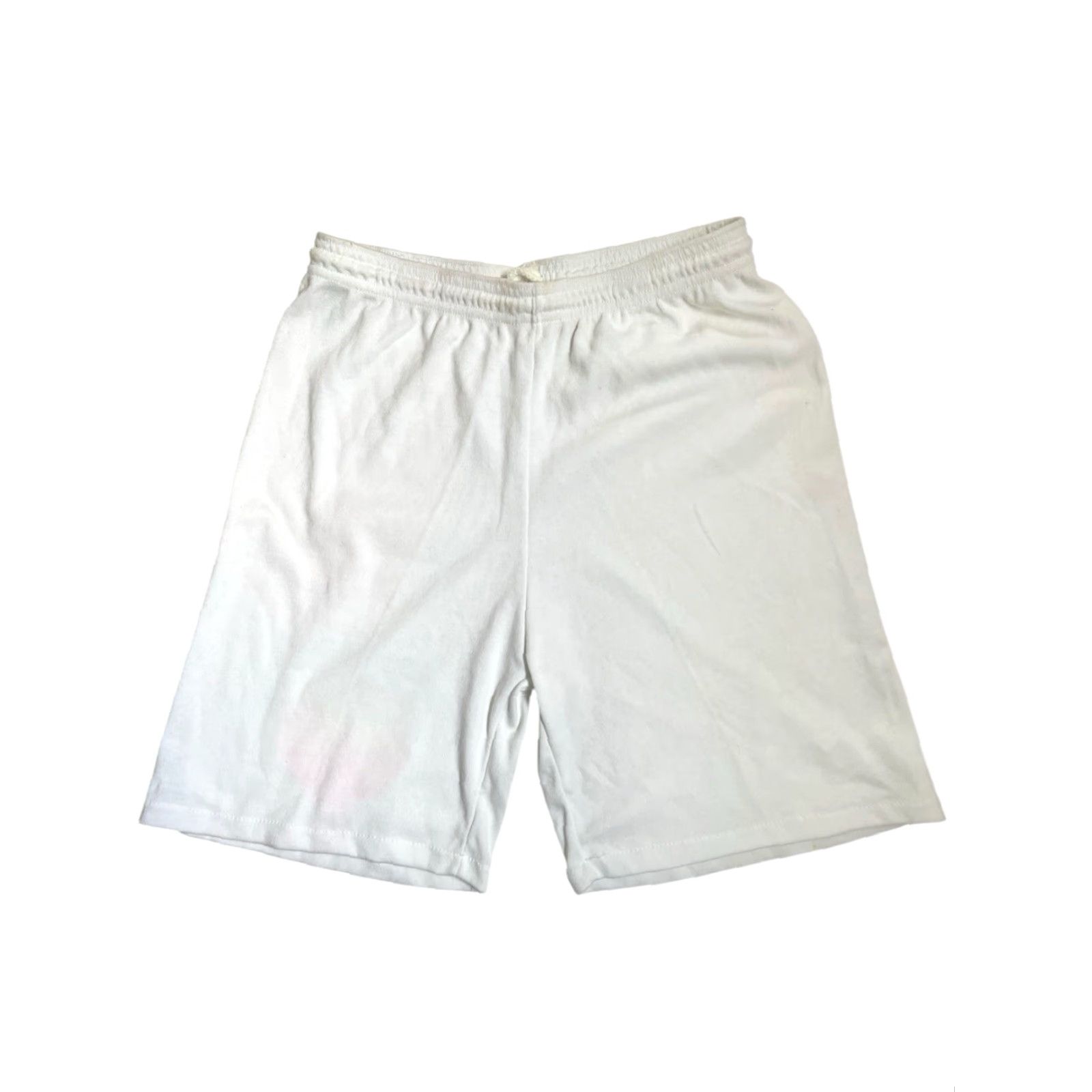 Vintage VINTAGE achy breaky heart shorts Mens L White 90s athletic deadstock NOS USA made 50/50 billy ray cyrus Size US 33 - 4 Thumbnail