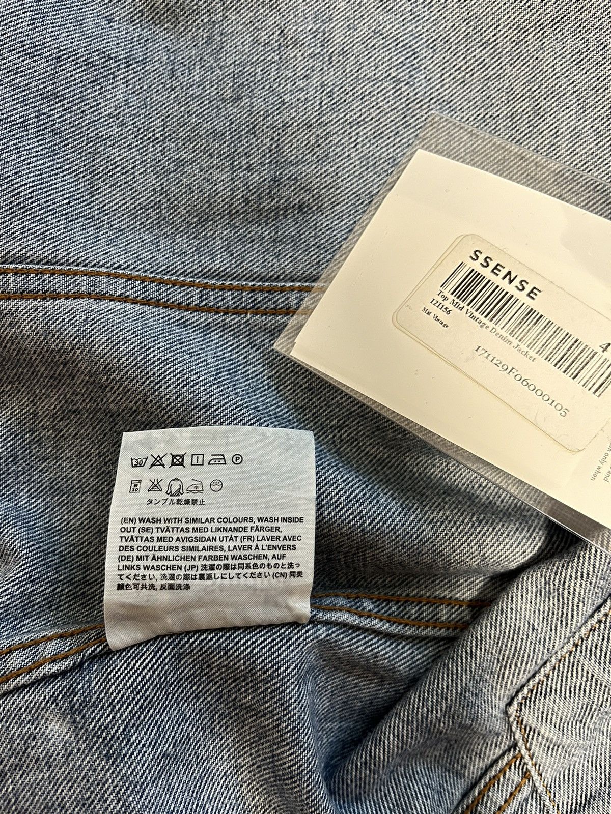 Acne Studios Top Mid Vintage Denim Jacket Size S / US 4 / IT 40 - 9 Thumbnail