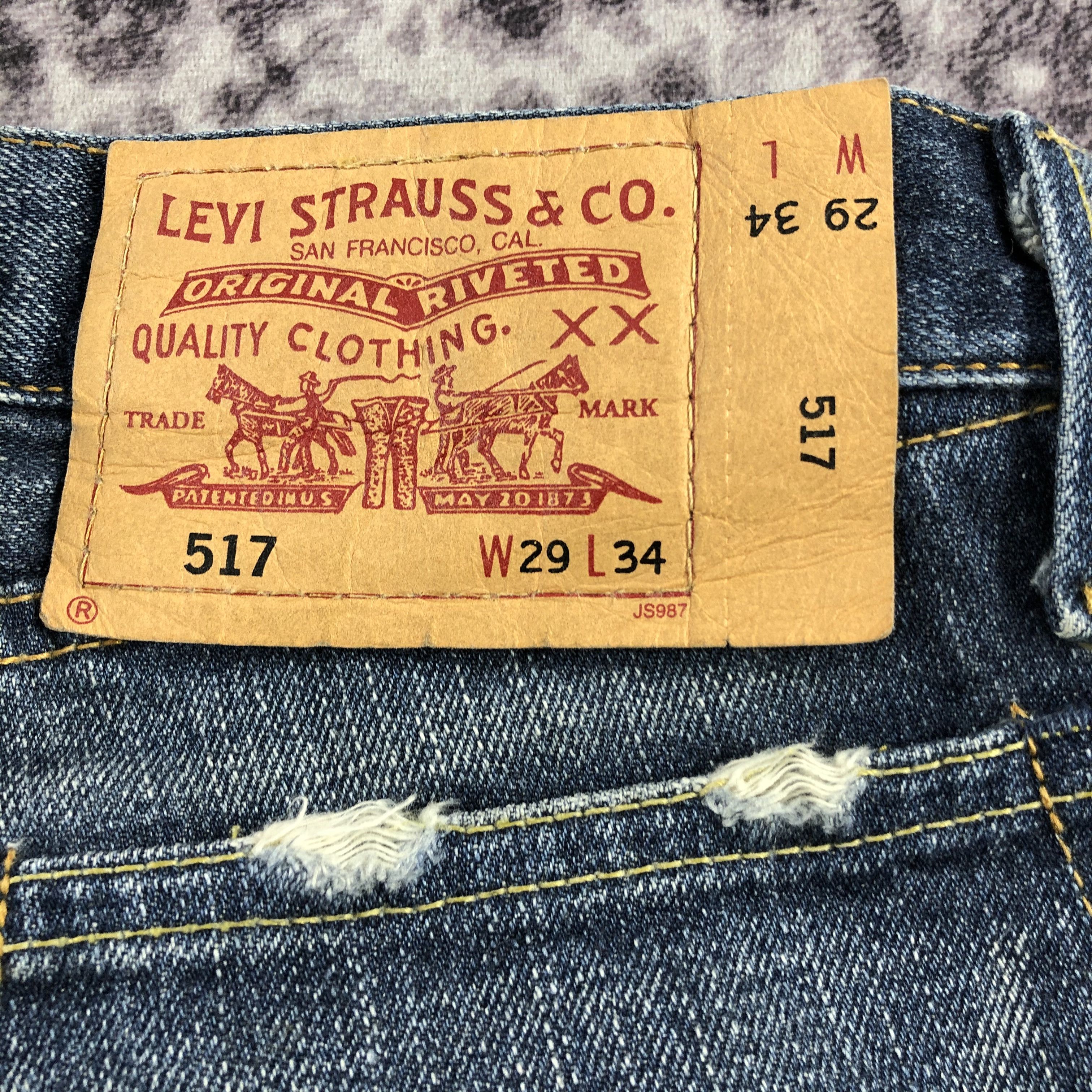 Levi's × Vintage 90s Vintage Levis 517 Flare Jeans-JM3139 Size US 31 - 6 Thumbnail