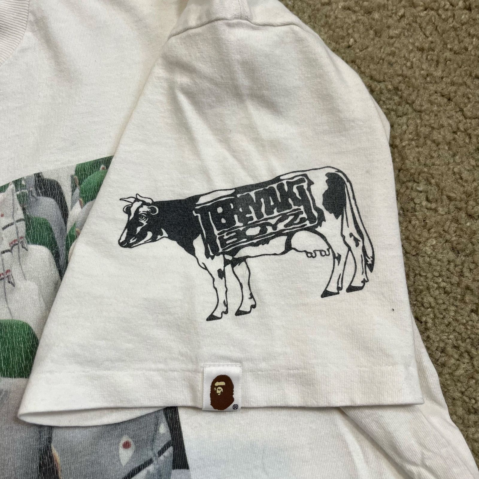 Bape × Nigo Authentic Bape x Teriyaki Boyz Shark Tee L Size US L / EU 52-54 / 3 - 3 Thumbnail