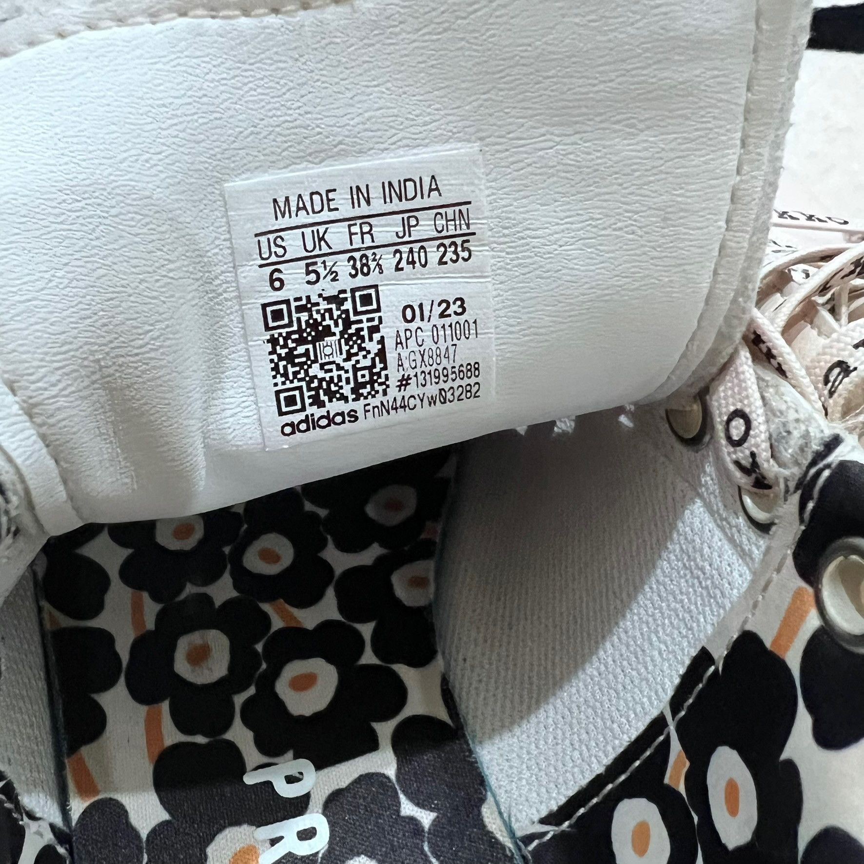 Adidas × Marimekko Adidas Stan Smith X Marimekko Beige Leather Sneakers Size US 7 / IT 37 - 5 Thumbnail