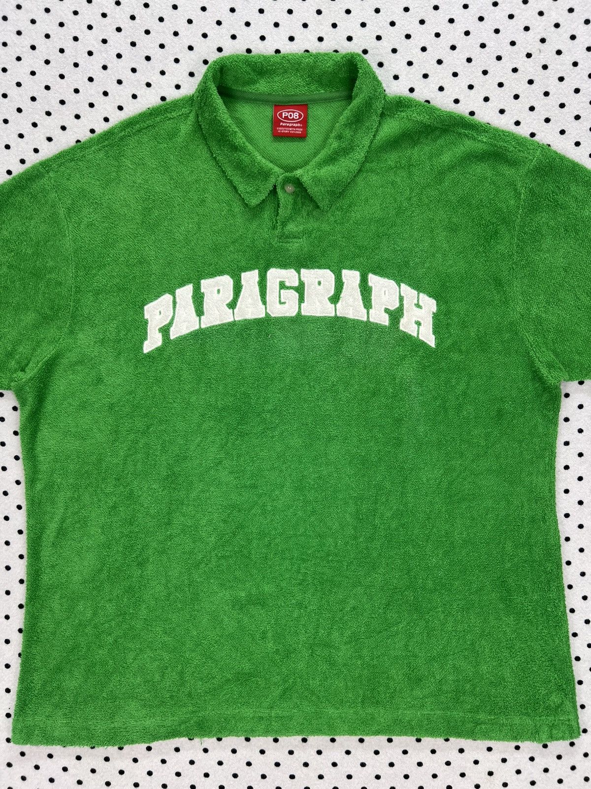 Japanese Brand Paragraph Arch Logo Terry Polo Shirt Size US L / EU 52-54 / 3 - 3 Thumbnail