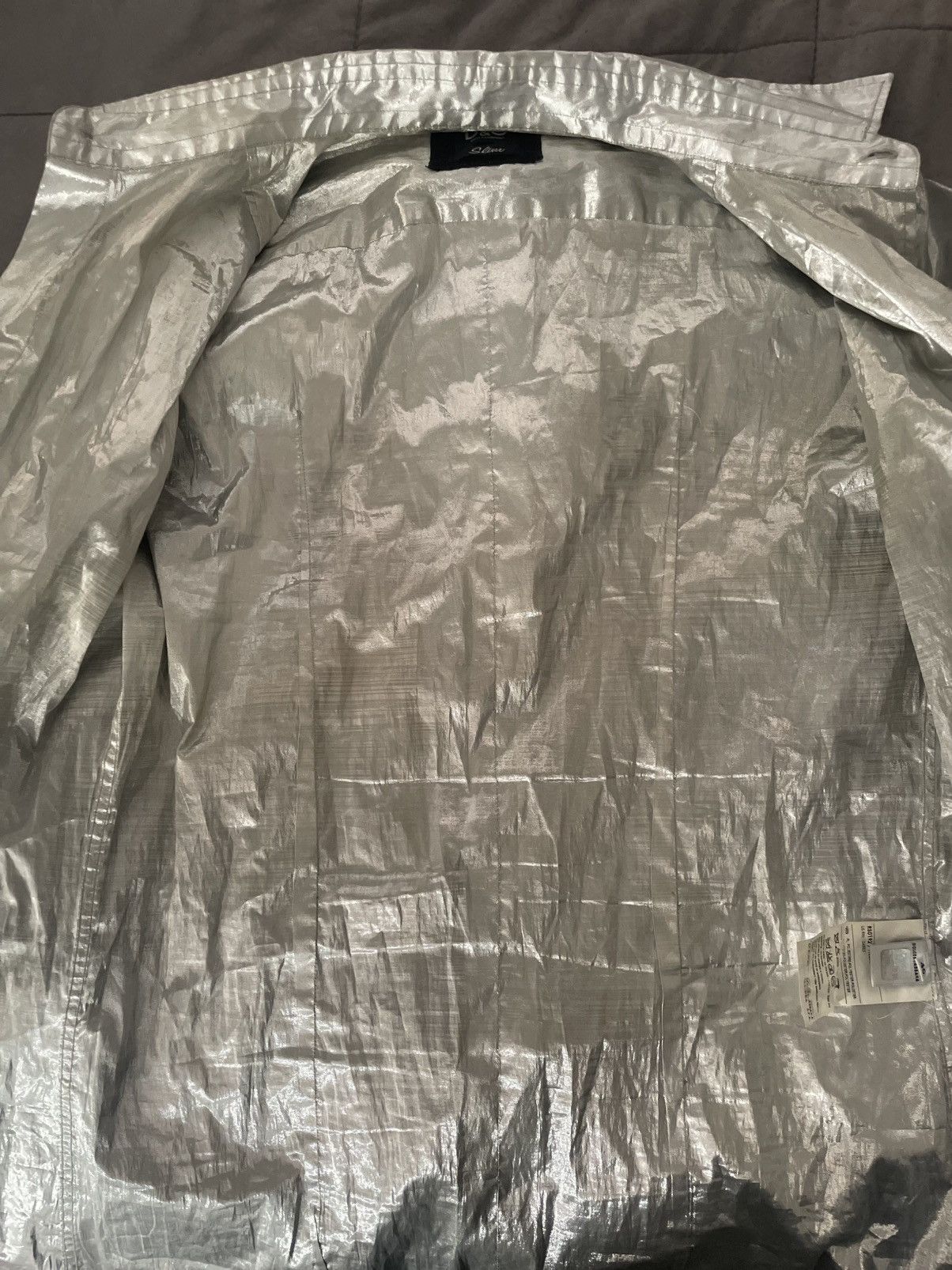 Dolce & Gabbana D&G "Metallic Silver" Dress Shirt Size US S / EU 44-46 / 1 - 12 Thumbnail