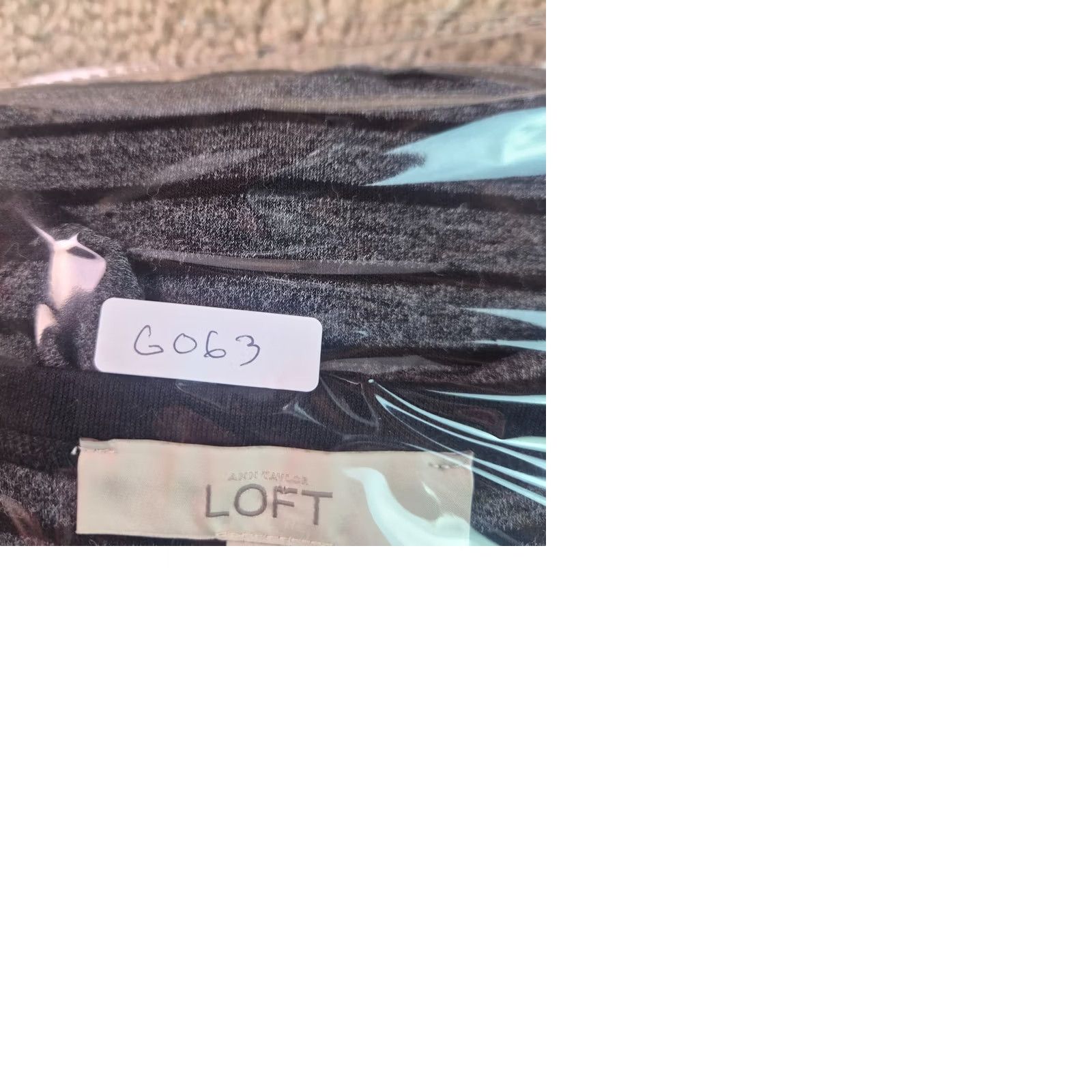 Loft LOFT Ann Taylor Womens Size M Black Stripe Shift Dress Long Sleeve Stretch G063 Dress Size L / US 10 / IT 46 - 9 Thumbnail
