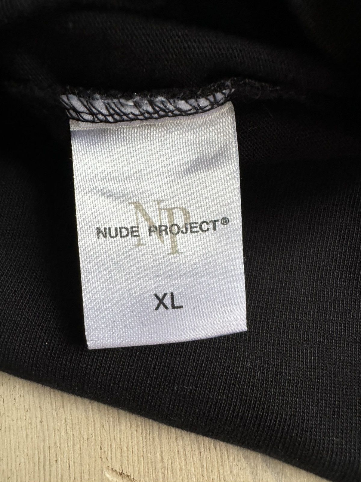 Nude NUDE CUP TEE BLACK Size US XL / EU 56 / 4 - 5 Thumbnail