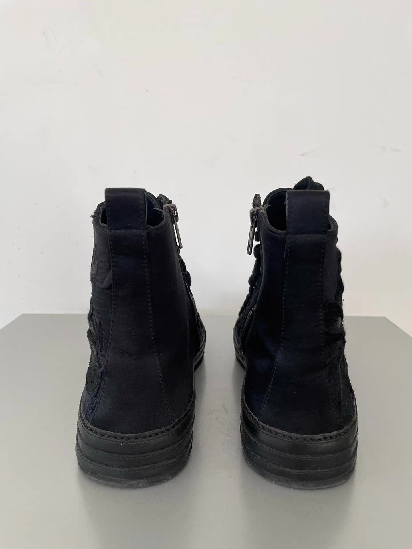 Ann Demeulemeester Ann Demeulemeester Embroidered High-Top Boots。Ｑ21 Size US 7 / EU 40 - 4 Thumbnail