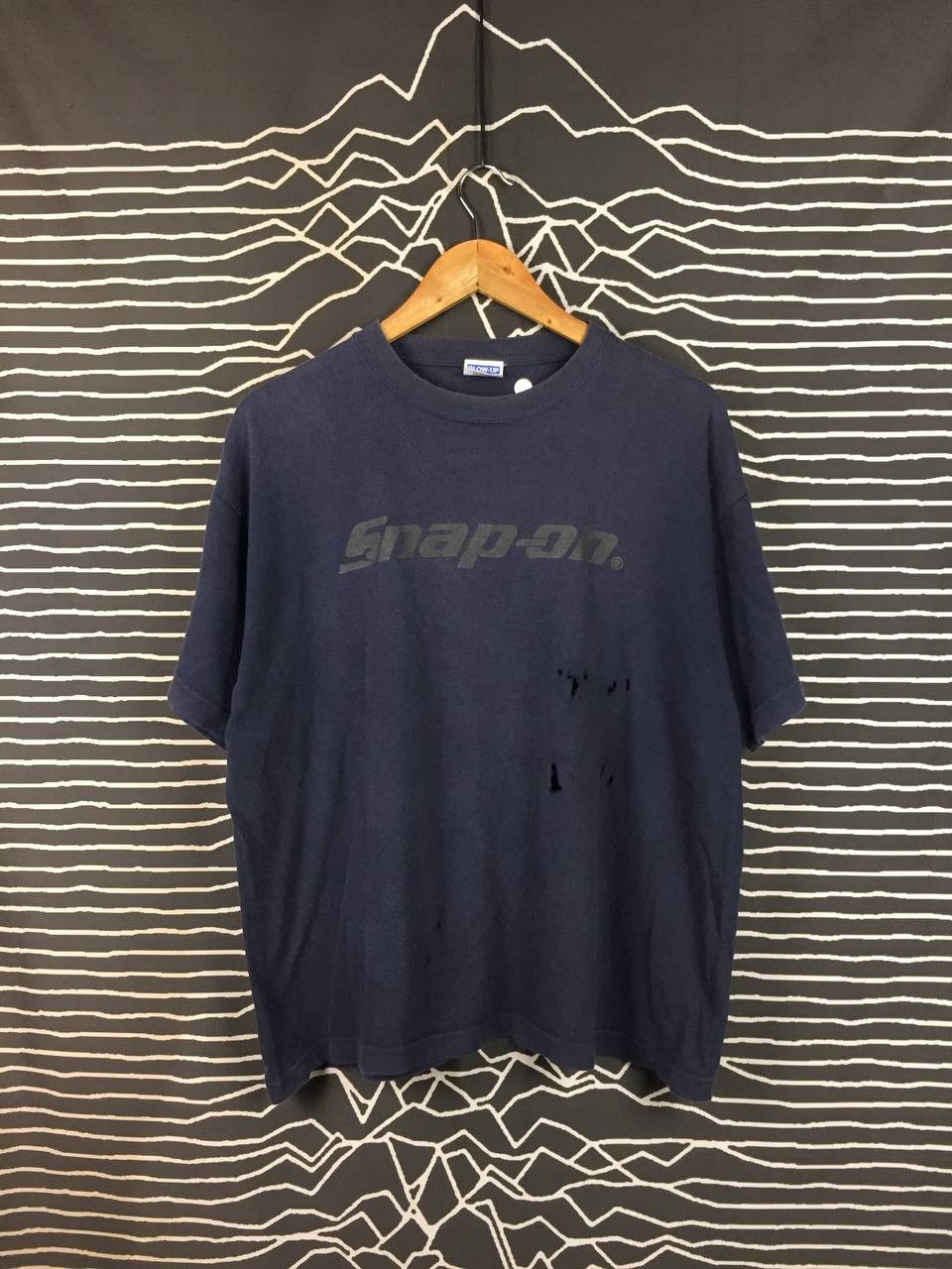 Vintage Vtg Snap-On Distressed Workwear Socket Wrench Promo Tee Size US L / EU 52-54 / 3 - 2 Thumbnail
