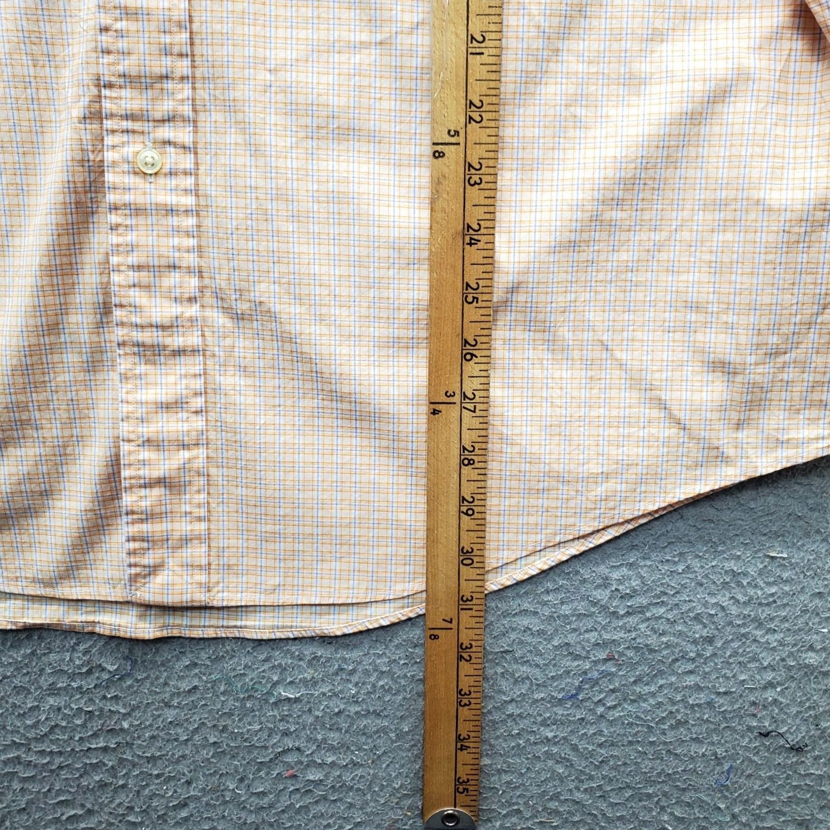 Polo Ralph Lauren Polo Ralph Lauren Dress Shirt Mens 17.5 Multi Plaid Regent Custom Fit Collar Shirt Size 48R - 3 Thumbnail
