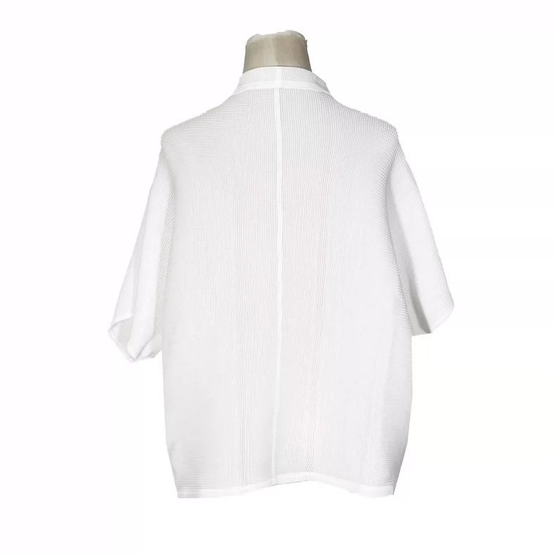 Issey Miyake issey miyake white top 2505-Nextarrow Size S / US 4 / IT 40 - 2 Thumbnail