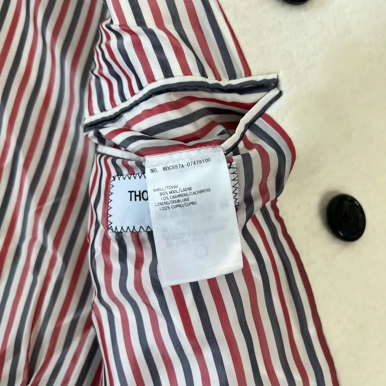 Thom Browne Thom Browne Double pleated wool coat Size S / US 4 / IT 40 - 7 Thumbnail