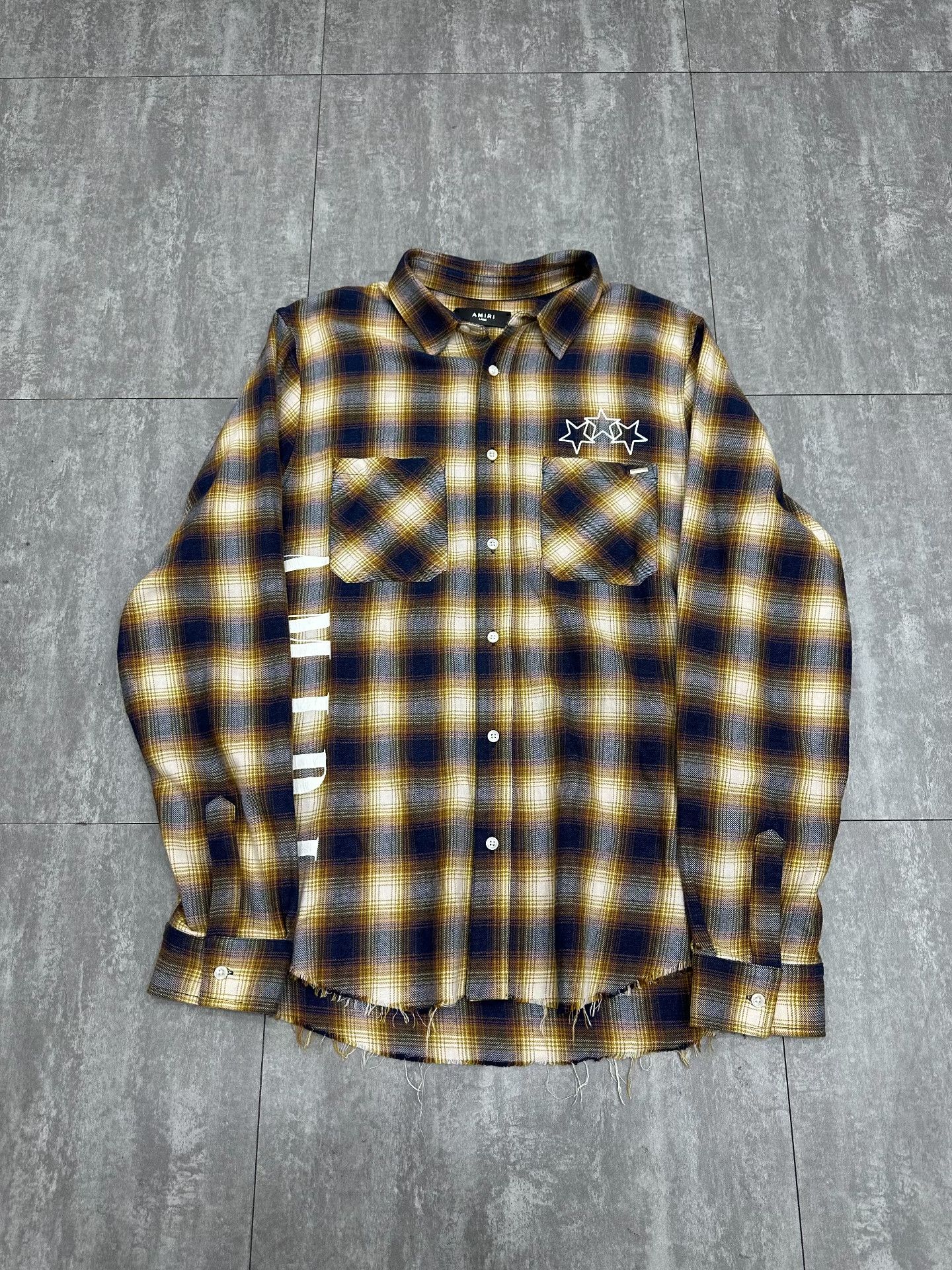 Amiri Amiri Plaid Cotton Shirt l Men Size US L / EU 52-54 / 3 - 1 Thumbnail